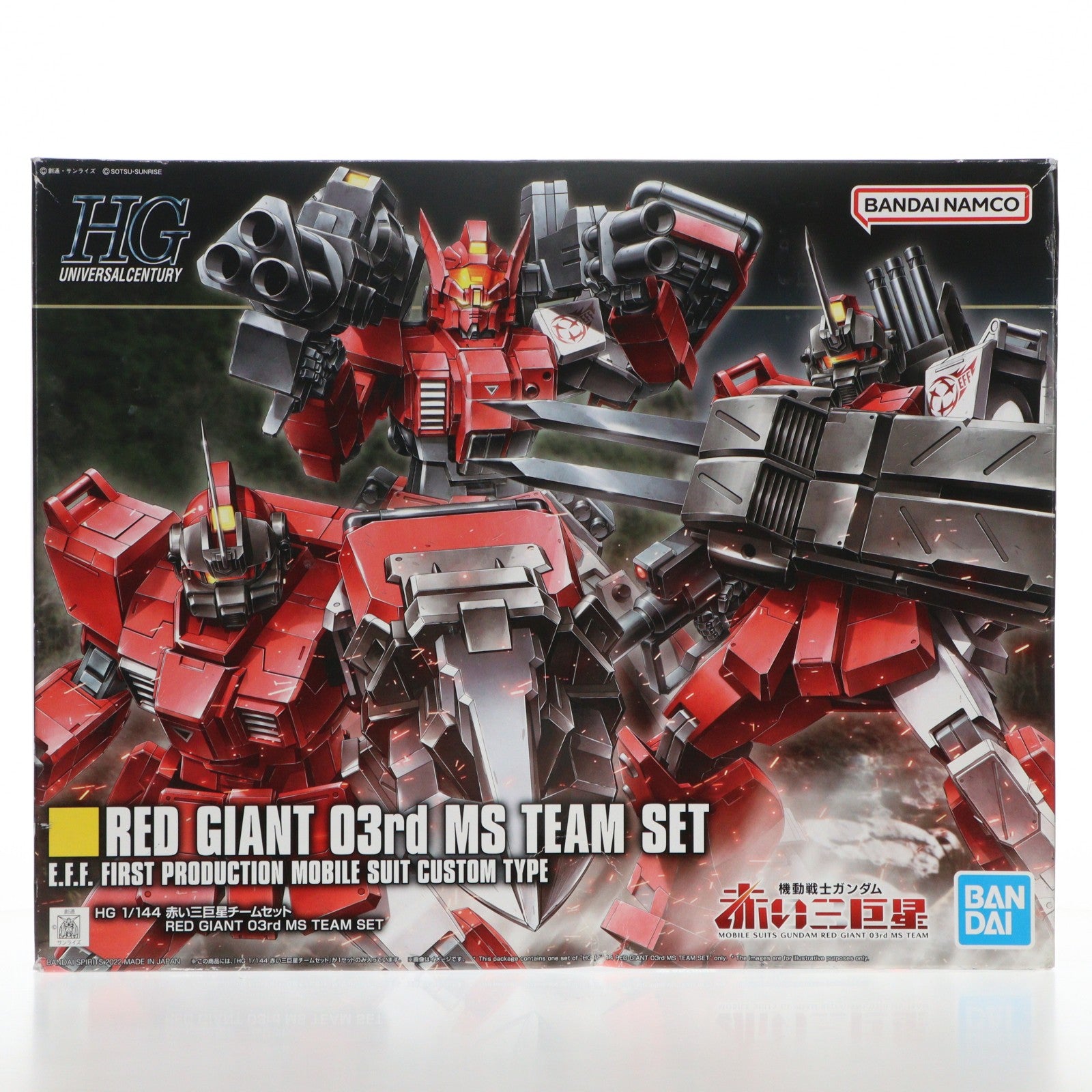 【中古即納】[PTM] プレミアムバンダイ限定 HG 1/144 赤い三巨星チームセット 機動戦士ガンダム 戦場の絆II プラモデル(5064078) バンダイスピリッツ(20220930)