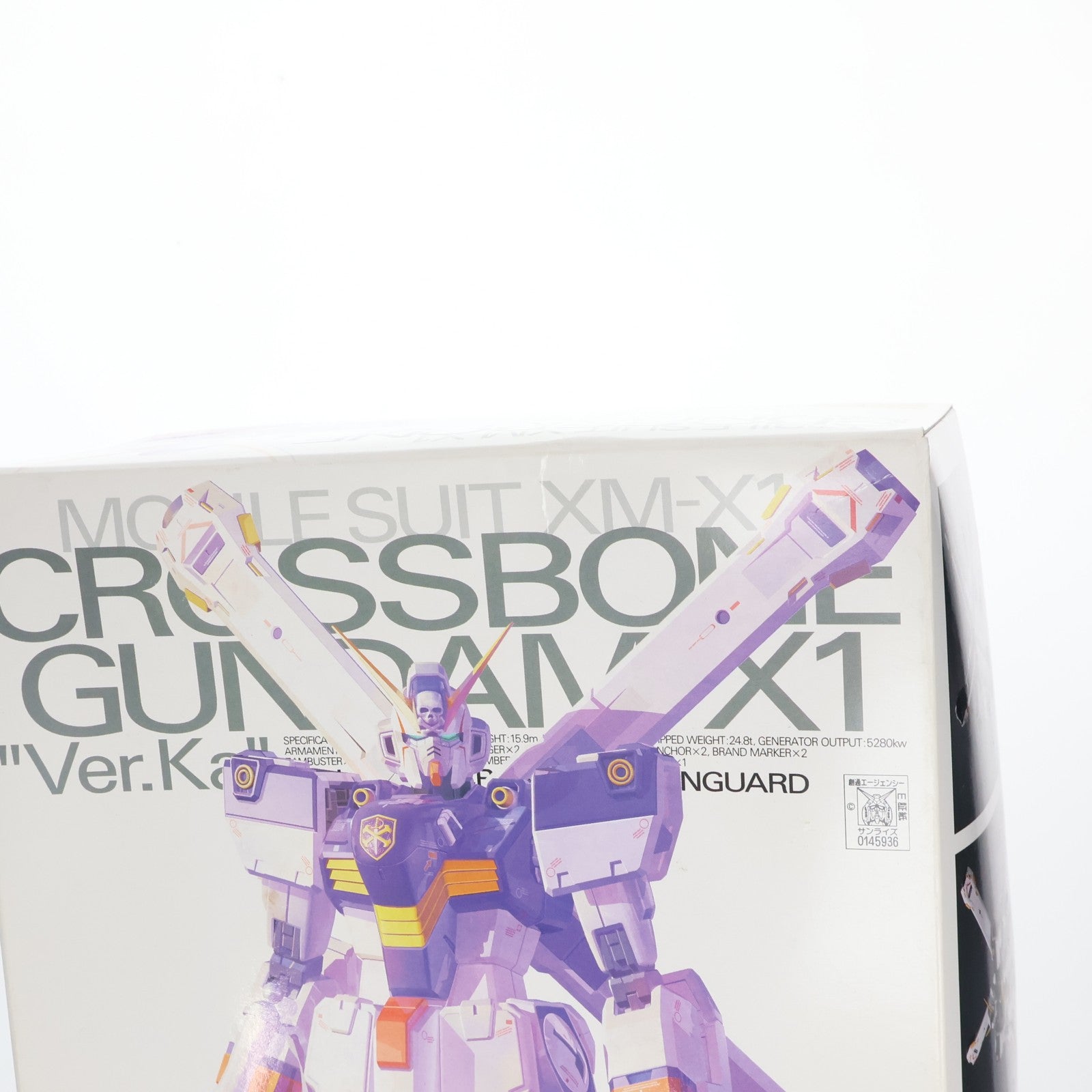 【中古即納】[PTM] MG 1/100 XM-X1 クロスボーンガンダム Ver.Ka 機動戦士クロスボーン・ガンダム プラモデル(0145936) バンダイ(20060930)
