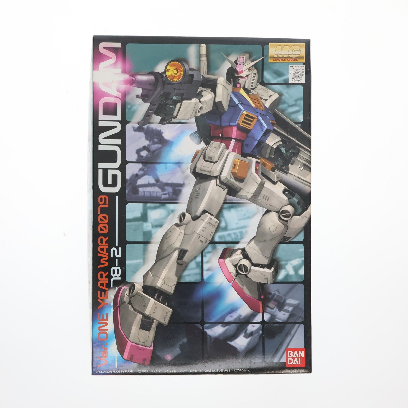 【中古即納】[PTM] MG 1/100 RX-78-2 ガンダム Ver.ONE YEAR WAR 0079 機動戦士ガンダム 一年戦争 プラモデル(0132155) バンダイ(20170224)