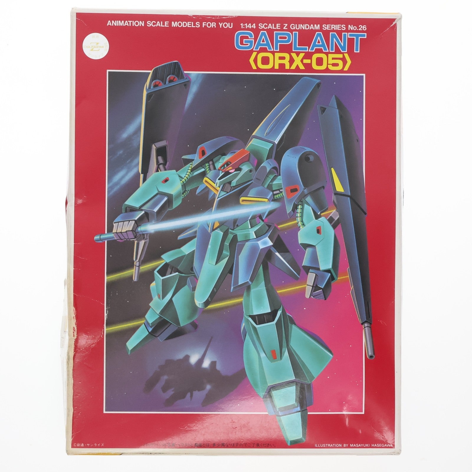 【中古即納】[PTM] 1/144 ORX-05 ギャプラン 機動戦士Zガンダム シリーズNo.26 プラモデル(0004924) バンダイ(19991231)