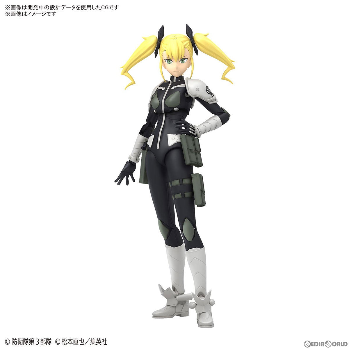 【中古即納】[PTM] Figure-rise Standard(フィギュアライズ スタンダード) 四ノ宮キコル(しのみやきこる) 怪獣8号 プラモデル(5066687) バンダイスピリッツ(20240615)