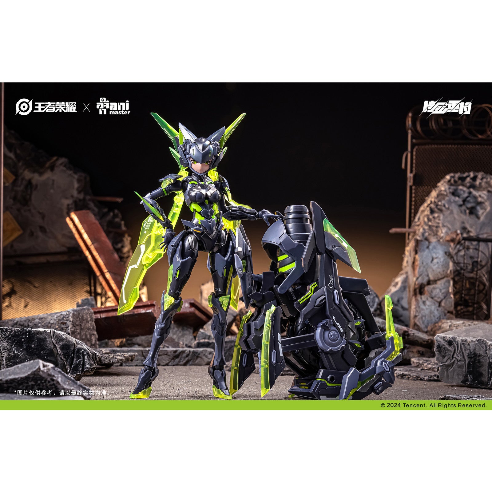【中古即納】[PTM] ANIMESTER×NUCLEAR GOLD RECONSTRUCTION 1/12 孫尚香(そんしょうこう) ザドゥームメカVer. Honor of Kings(オナー・オブ・キングス) プラスチックモデルキット プラモデル AniMester(アニメスター)(20240930)