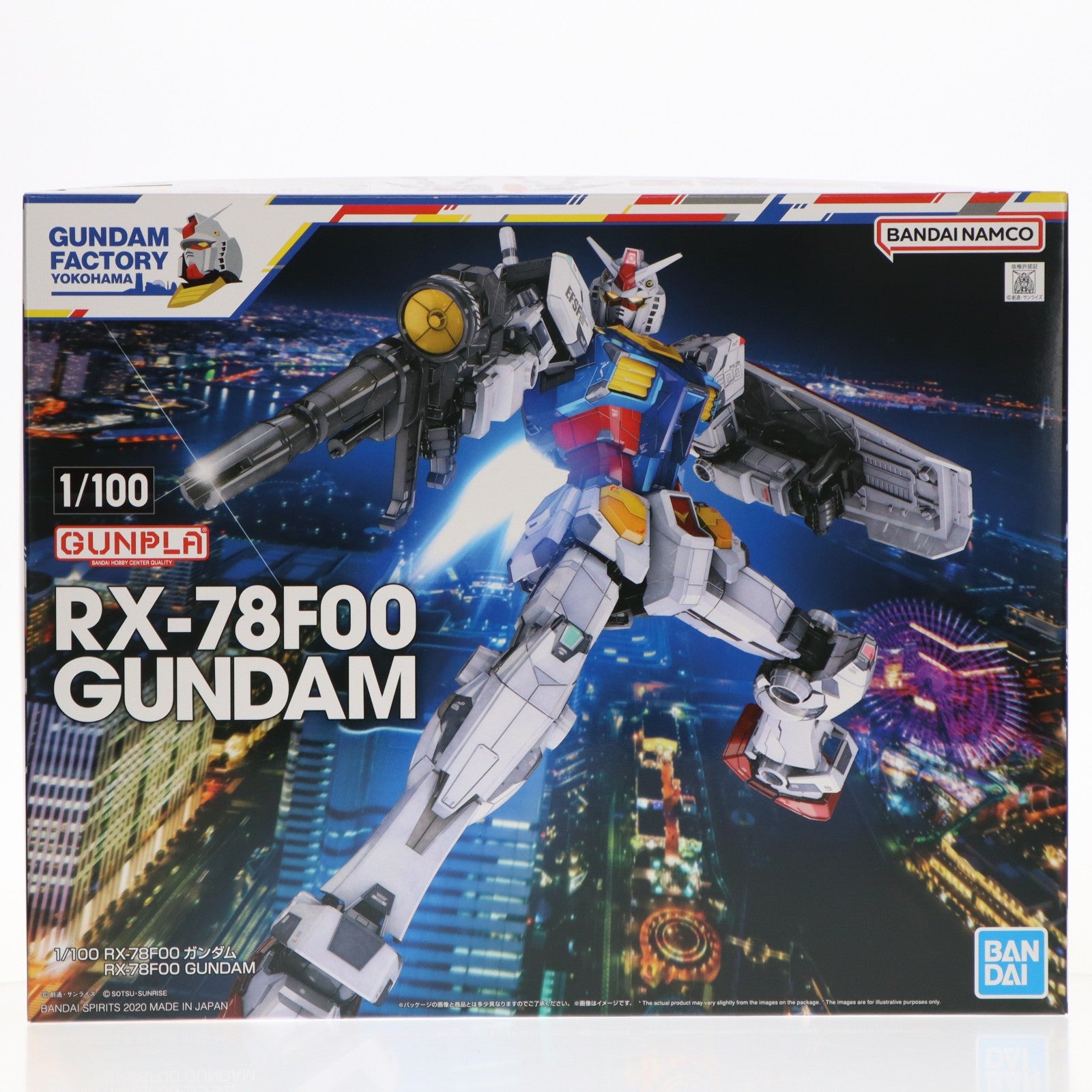 【中古即納】[PTM] 1/100 RX-78F00 ガンダム 機動戦士ガンダム プラモデル(5060610) プレミアムバンダイ&GUNDAM FACTORY YOKOHAMA限定 バンダイスピリッツ(20200911)
