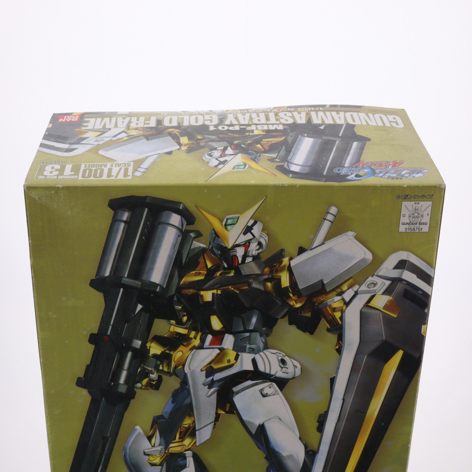 【中古即納】[PTM] 1/100 ガンダムアストレイ ゴールドフレーム 機動戦士ガンダムSEED ASTRAY(シード アストレイ) プラモデル バンダイ(20090531)