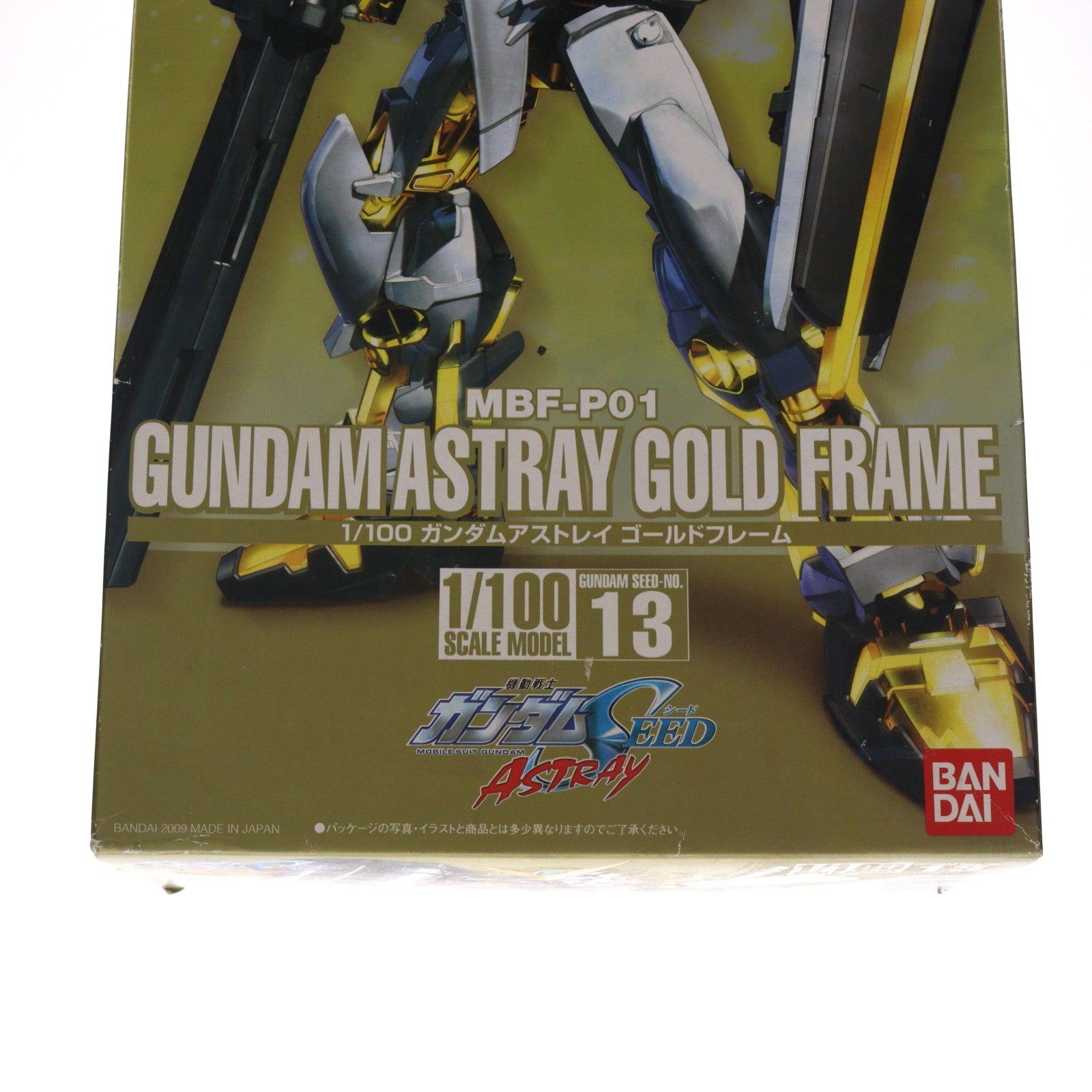 【中古即納】[PTM] 1/100 ガンダムアストレイ ゴールドフレーム 機動戦士ガンダムSEED ASTRAY(シード アストレイ) プラモデル バンダイ(20090531)