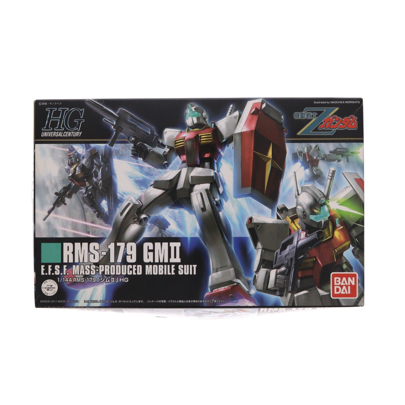 【中古即納】[PTM] HGUC 1/144 ジムII 機動戦士Zガンダム プラモデル バンダイ(20180321)