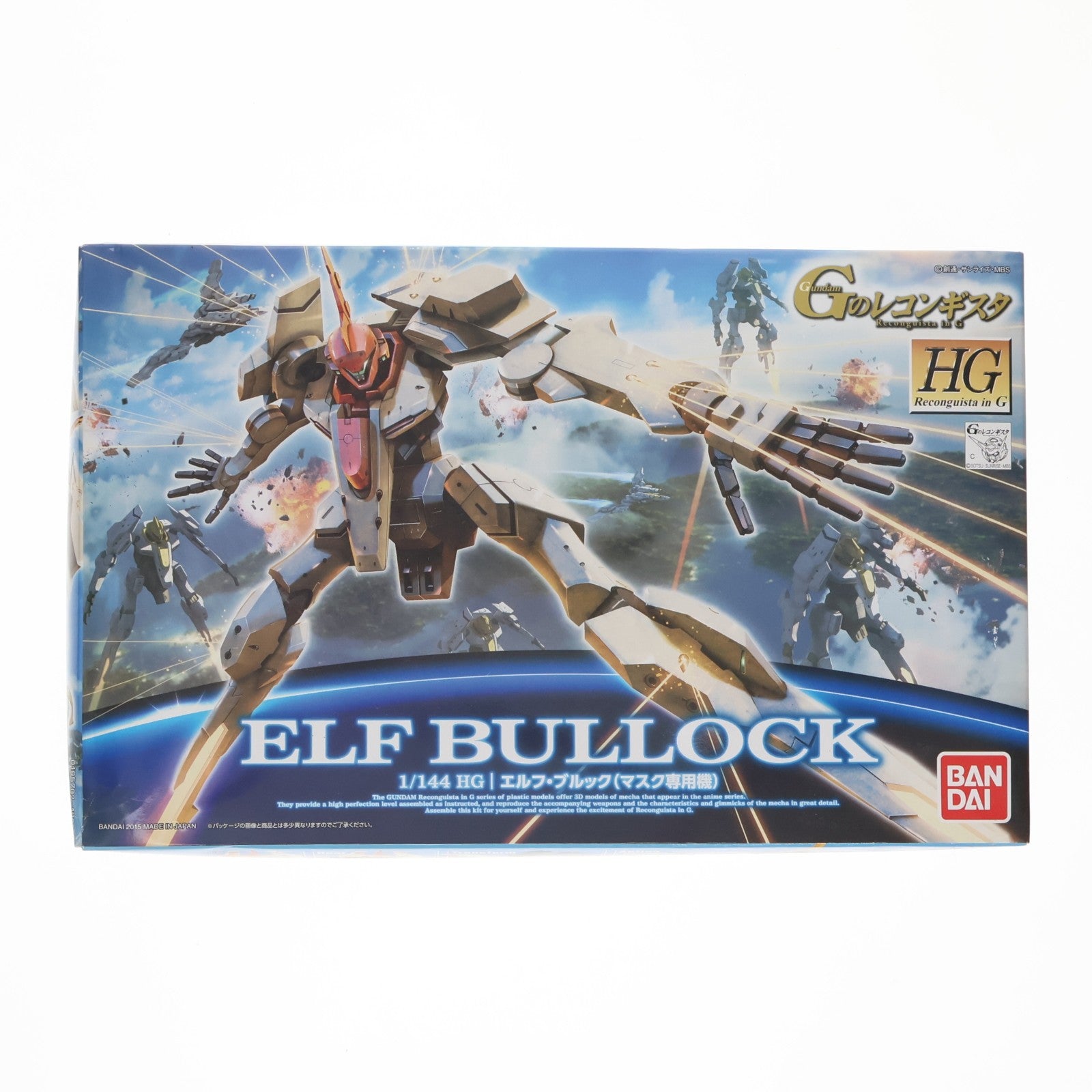 【中古即納】[PTM] HG 1/144 エルフ・ブルック(マスク専用機) ガンダム Gのレコンギスタ プラモデル バンダイ(20150207)