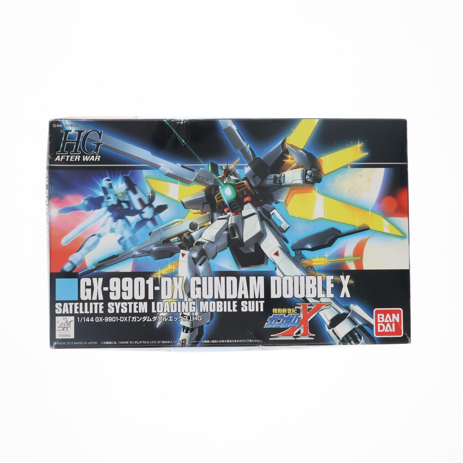 【中古即納】[PTM] HGAW 1/144 GX-9901-DX ガンダムダブルエックス 機動新世紀ガンダムX プラモデル(0182328) バンダイ(20131011)