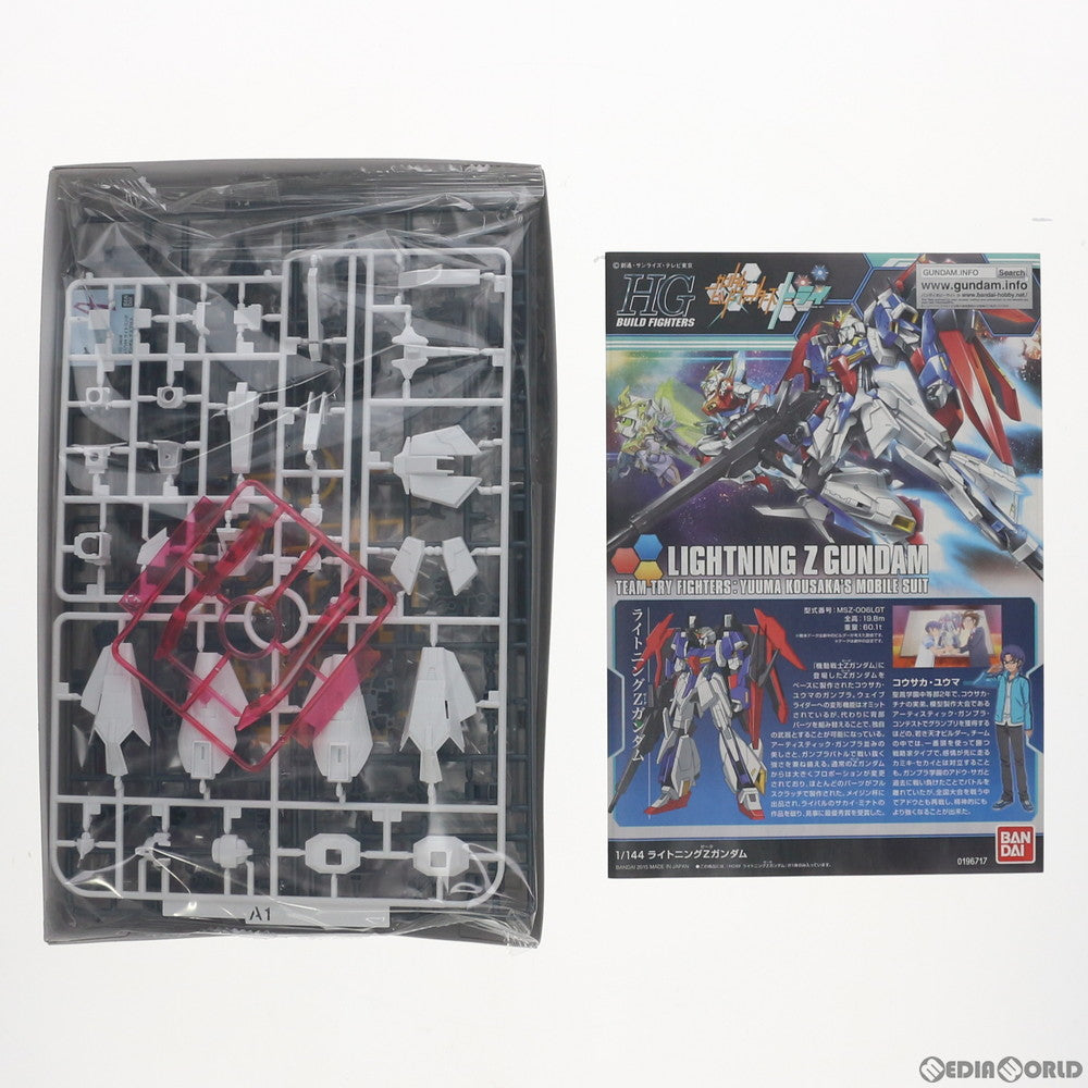 【中古即納】[PTM] プレミアムバンダイ限定 HGBF 1/144 MSZ-006LGT-3 ライトニングZガンダム アスプロス ガンダムビルドファイターズトライ プラモデル(0207976) バンダイ(20160630)