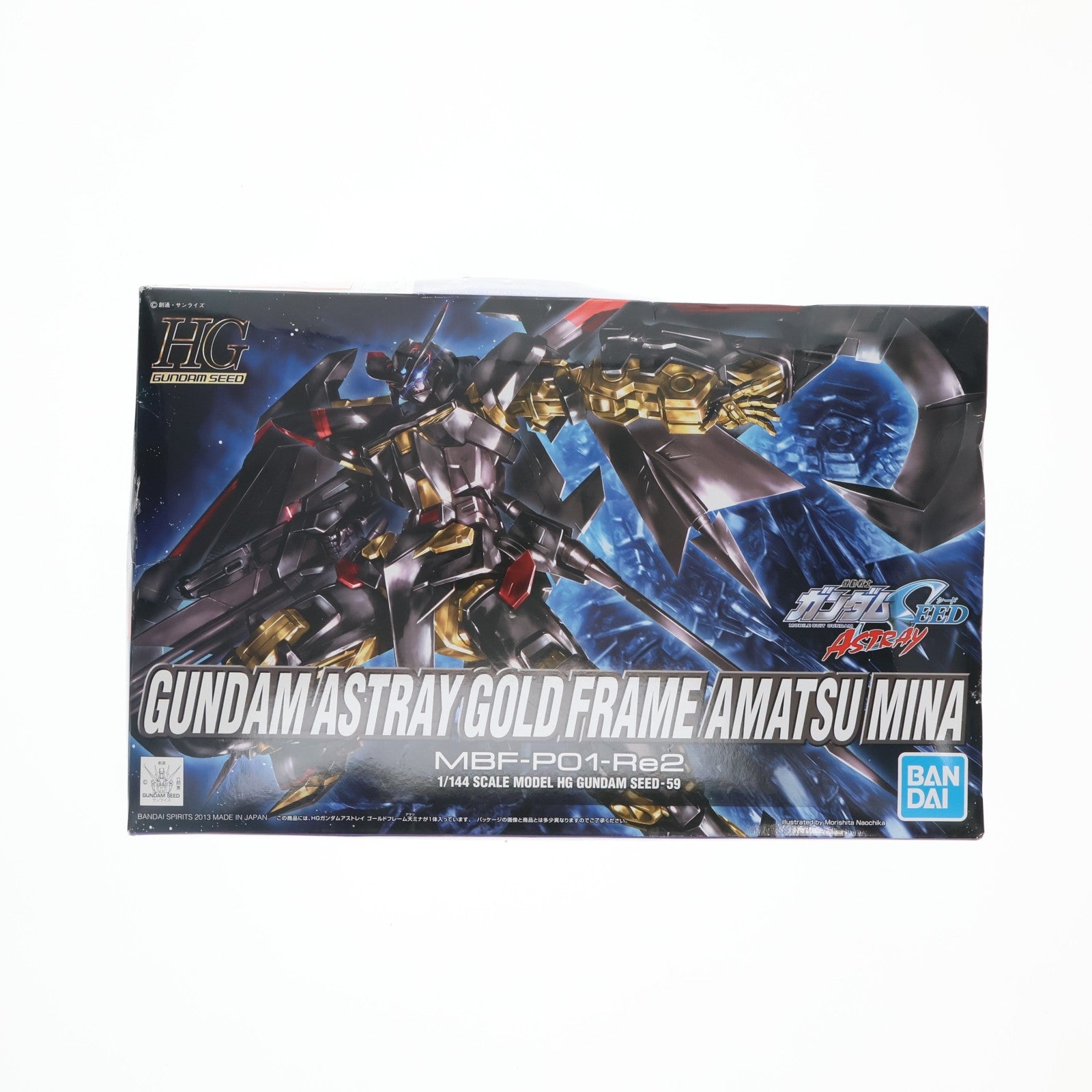 【中古即納】[PTM] HG 1/144 ガンダムアストレイ ゴールドフレーム アマツミナ 機動戦士ガンダムSEED ASTRAY(シード アストレイ) プラモデル バンダイスピリッツ(20191126)