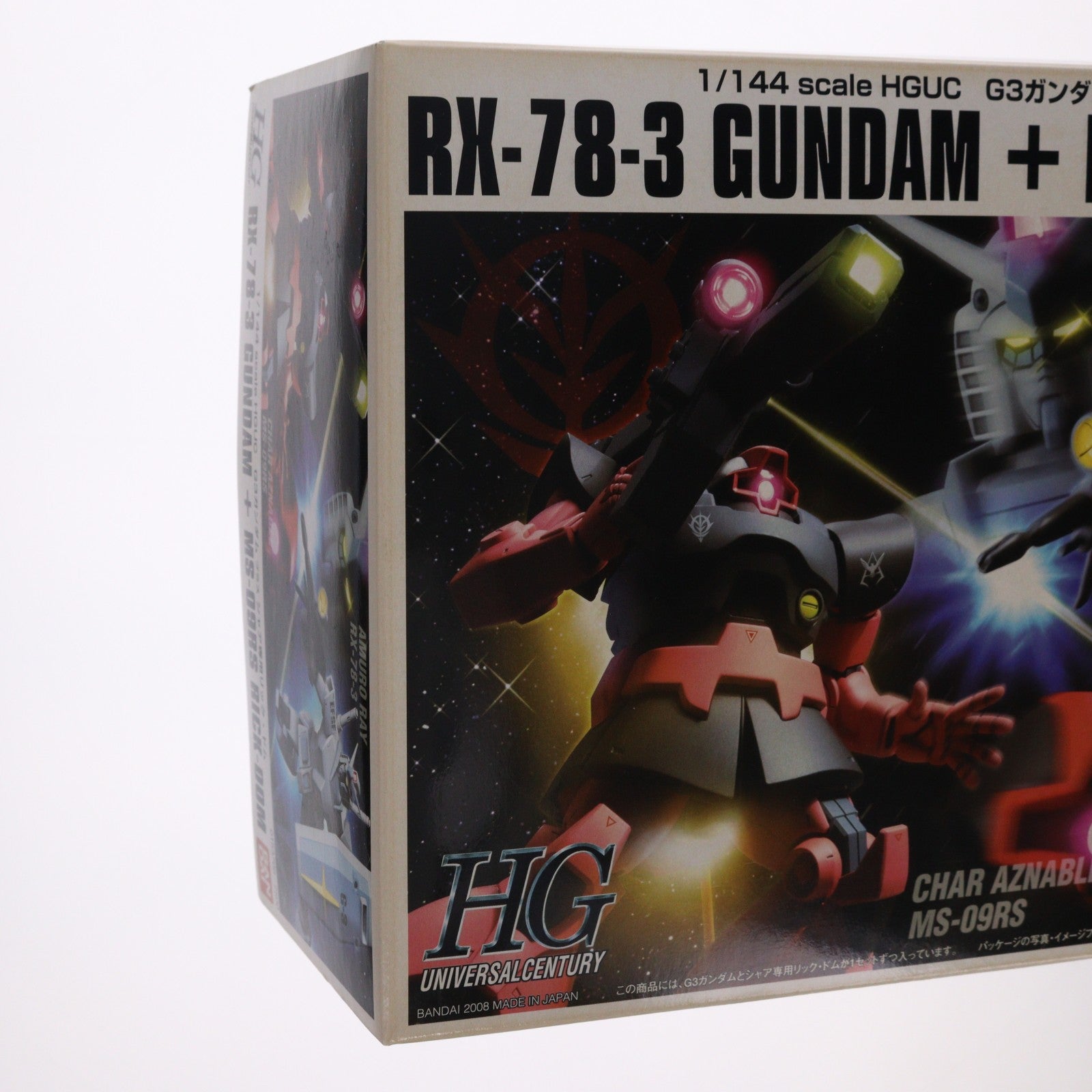 【中古即納】[PTM] HGUC 1/144 G-3ガンダム VS シャア専用リックドム 機動戦士ガンダム プラモデル(0153706) バンダイ(20170617)