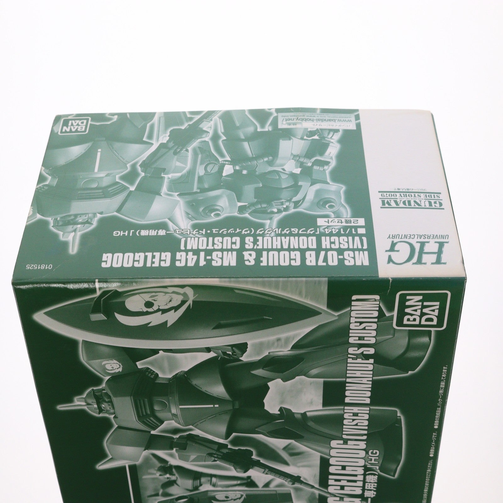 【中古即納】[PTM] ホビーオンラインショップ限定 HGUC 1/144 MS-07B グフ&MS-14G ゲルググ(ヴィッシュ・ドナヒュー専用機) 機動戦士ガンダム外伝 コロニーの落ちた地で... プラモデル(081525) バンダイ(20130221)