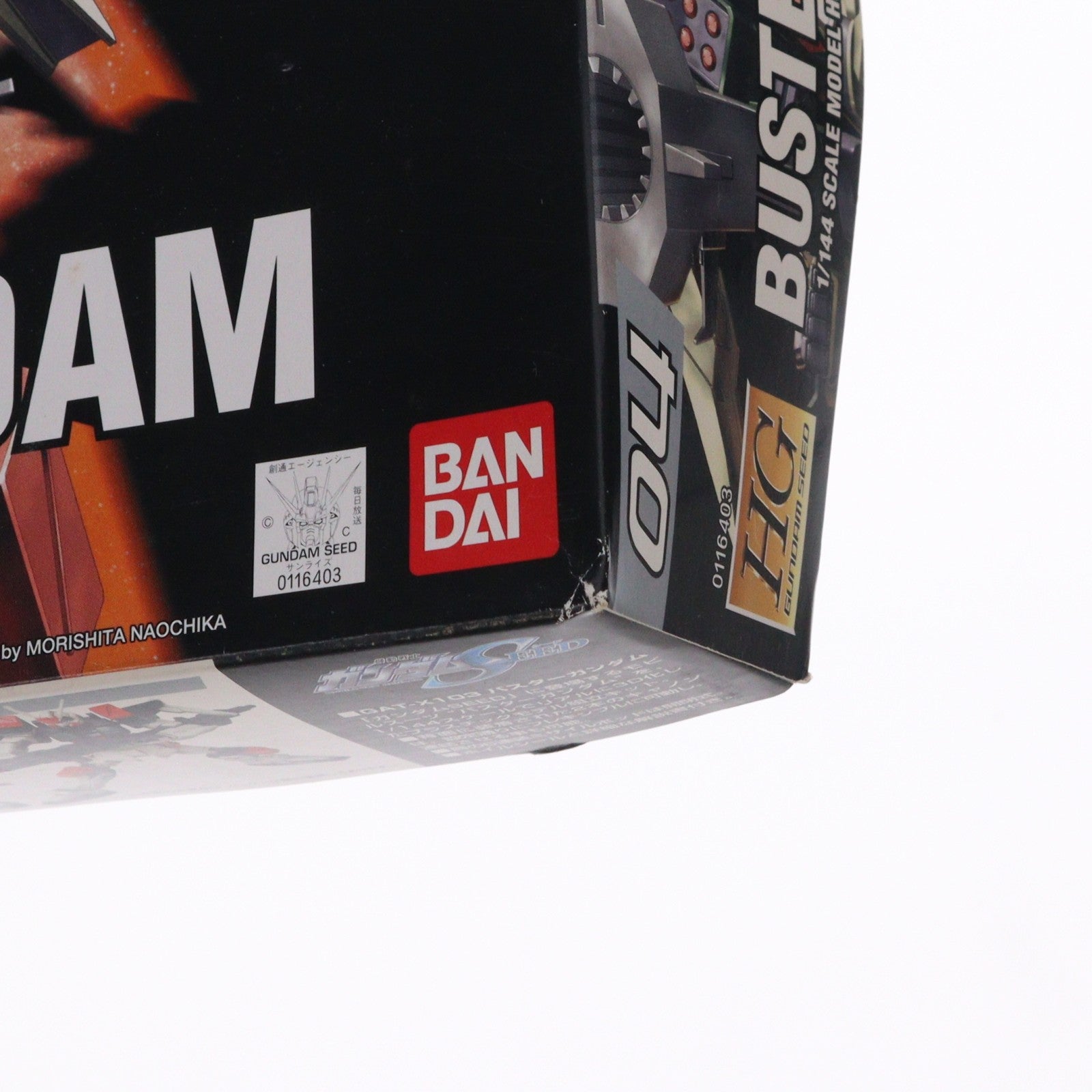 【中古即納】[PTM] HG 1/144 バスターガンダム 機動戦士ガンダムSEED(シード) プラモデル(0116403) バンダイ(20030131)