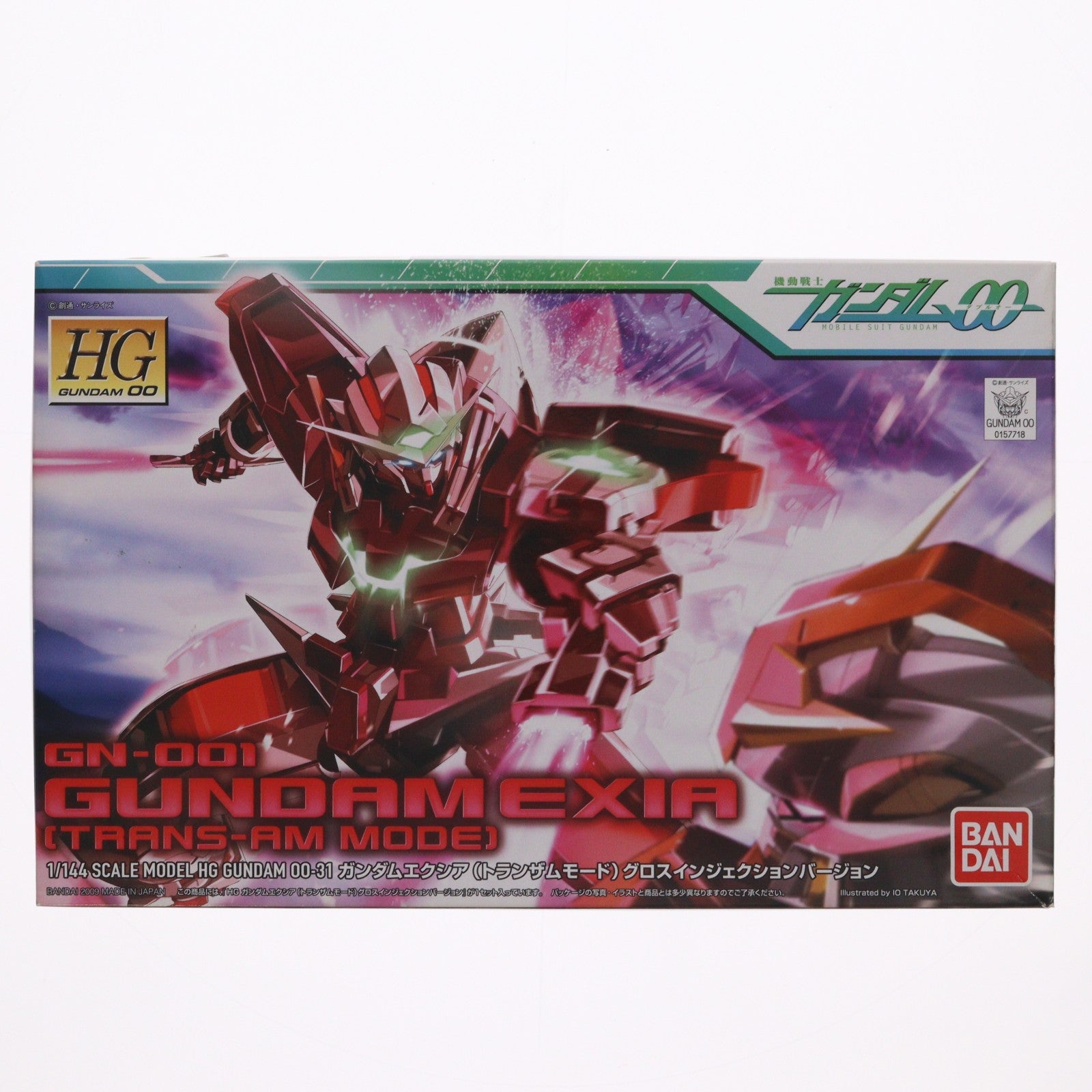 【中古即納】[PTM] HG 1/144 GN-001 ガンダムエクシア(トランザムモード) グロスインジェクションバージョン 機動戦士ガンダム00(ダブルオー) プラモデル(0157718) バンダイ(20180530)