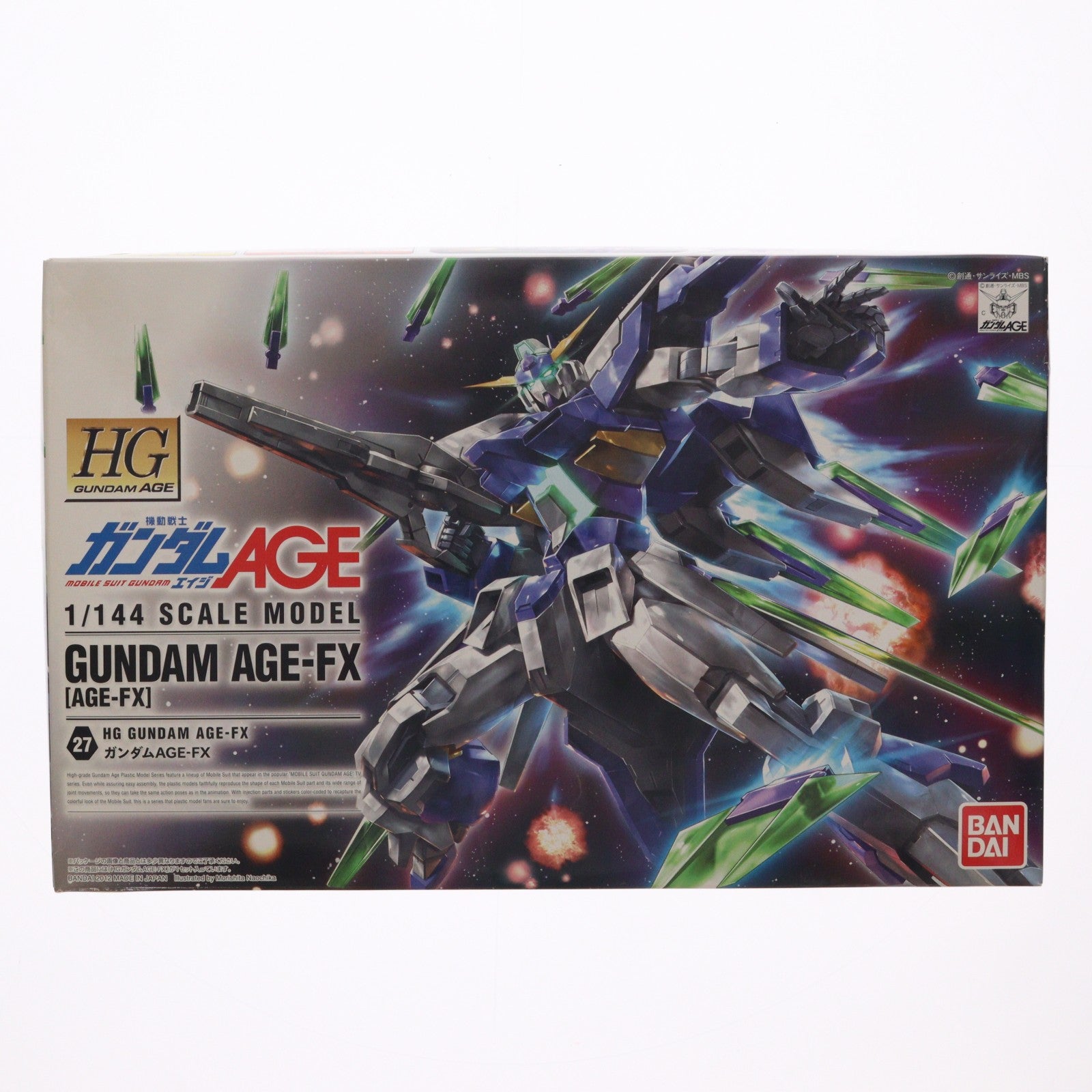 【中古即納】[PTM] HG 1/144 ガンダムAGE-FX 機動戦士ガンダムAGE(エイジ) プラモデル(0176942) バンダイ(20190723)