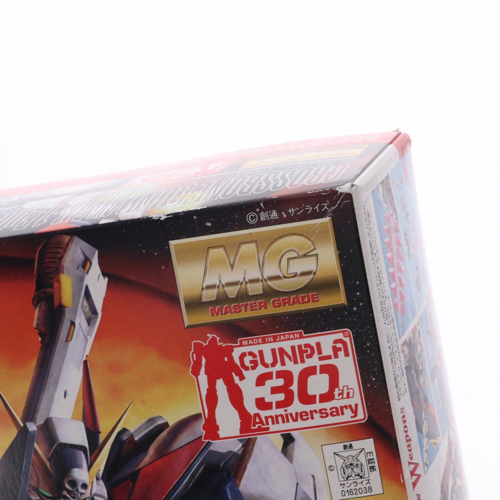 【中古即納】[PTM] MG 1/100 クロスボーンガンダムX-1フルクロス スペシャルクリア外装パーツ付き 機動戦士クロスボーン・ガンダム 鋼鉄の7人 ガンプラ30周年記念特別企画 プラモデル(0162038) バンダイ(20100825)