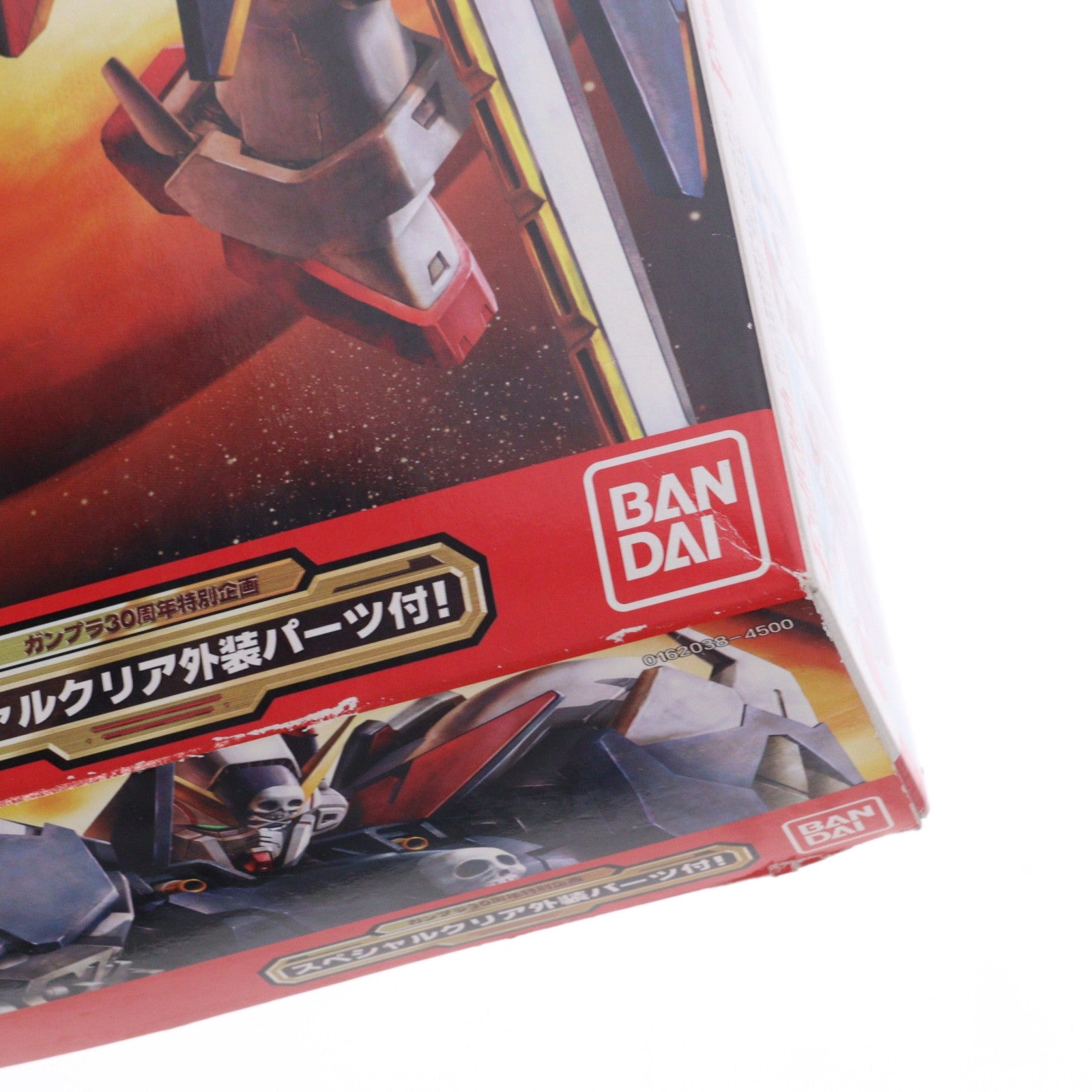 【中古即納】[PTM] MG 1/100 クロスボーンガンダムX-1フルクロス スペシャルクリア外装パーツ付き 機動戦士クロスボーン・ガンダム 鋼鉄の7人 ガンプラ30周年記念特別企画 プラモデル(0162038) バンダイ(20100825)