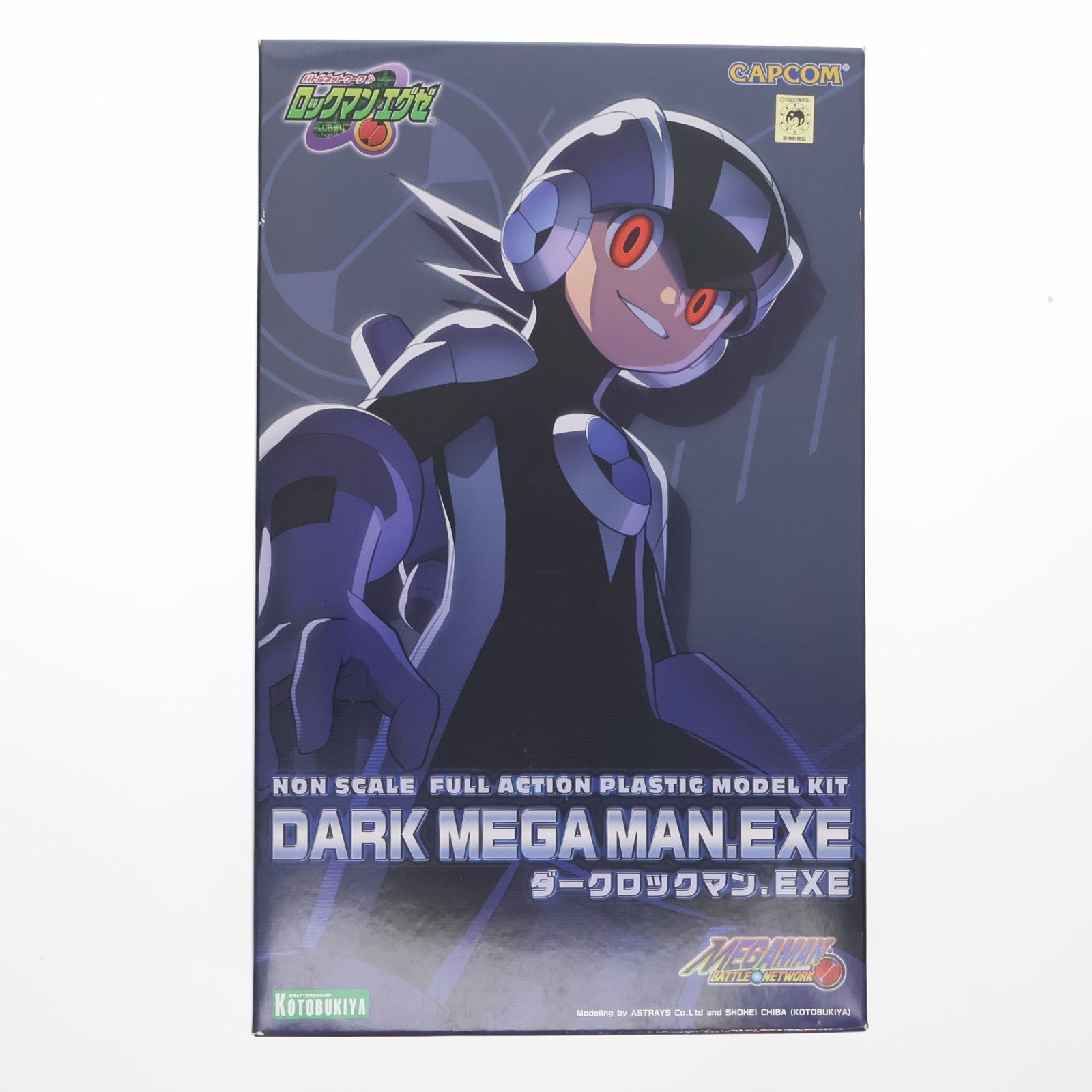 【中古即納】[PTM] ダークロックマン ロックマン エグゼ プラモデル(KP532) コトブキヤ(20221028)