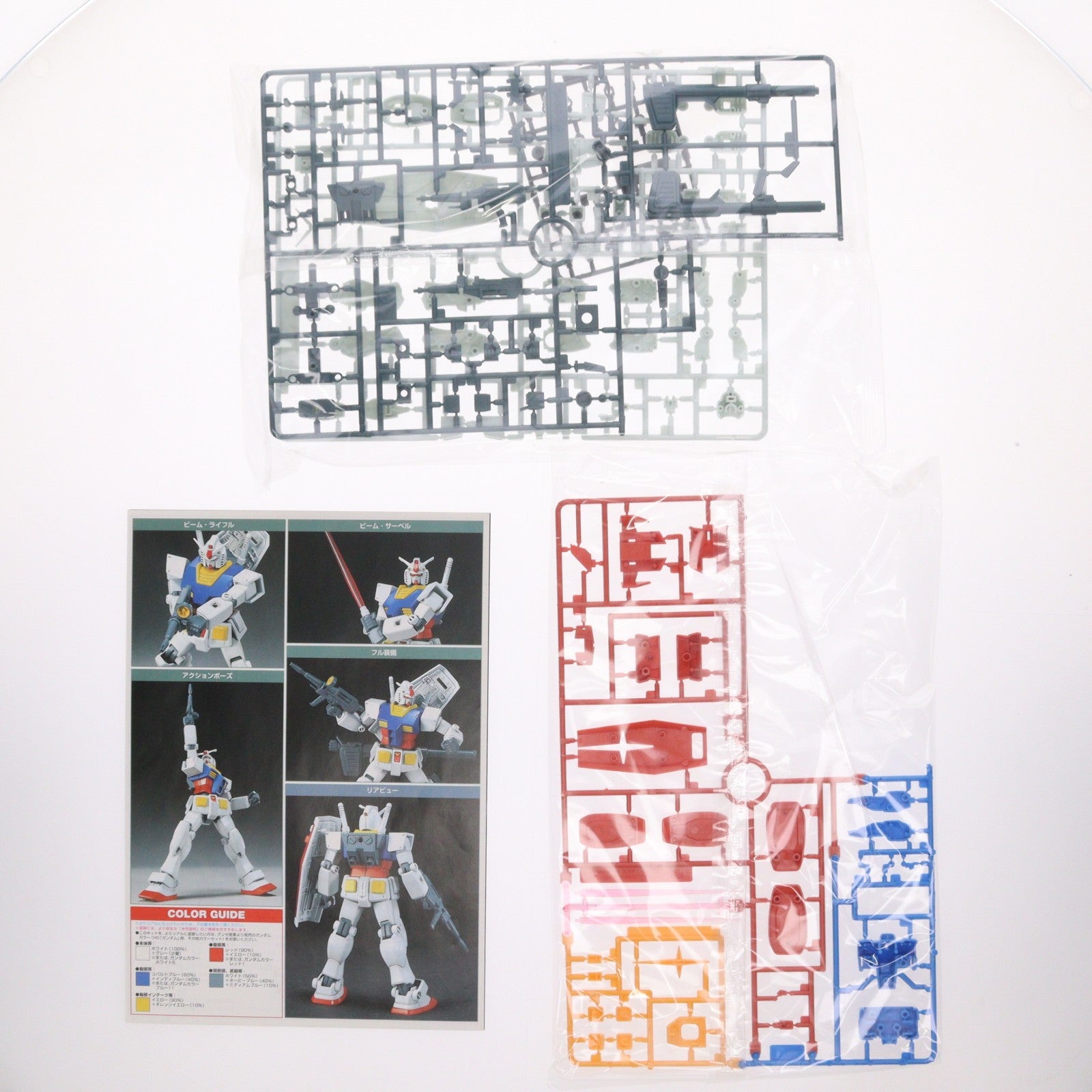 【中古即納】[PTM] HGUC 1/144 RX-78-2 ガンダム 機動戦士ガンダム プラモデル(0102407) バンダイ(20010531)