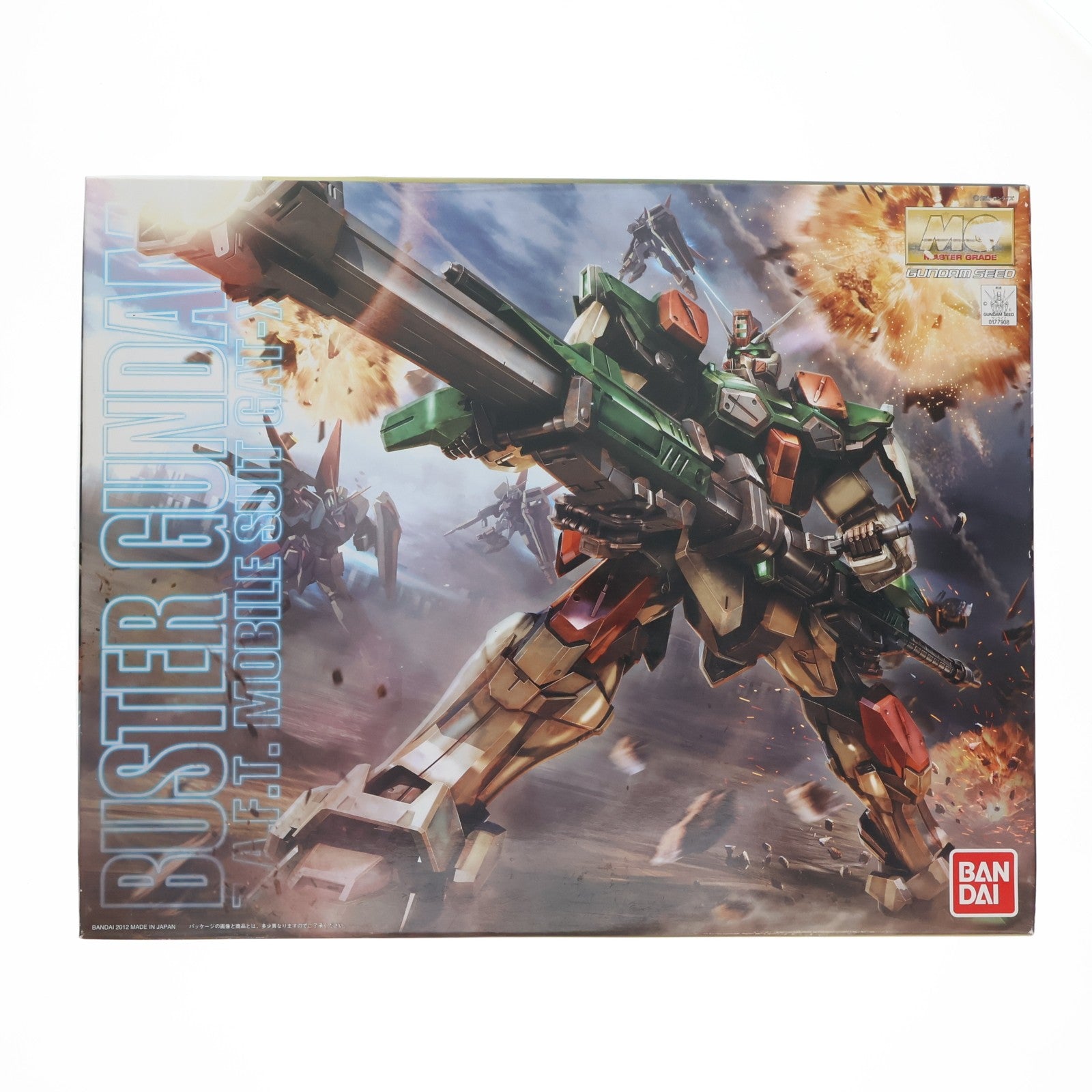 【中古即納】[PTM] MG 1/100 GAT-X103 バスターガンダム 機動戦士ガンダムSEED(シード) プラモデル(0177908) バンダイ(20200926)