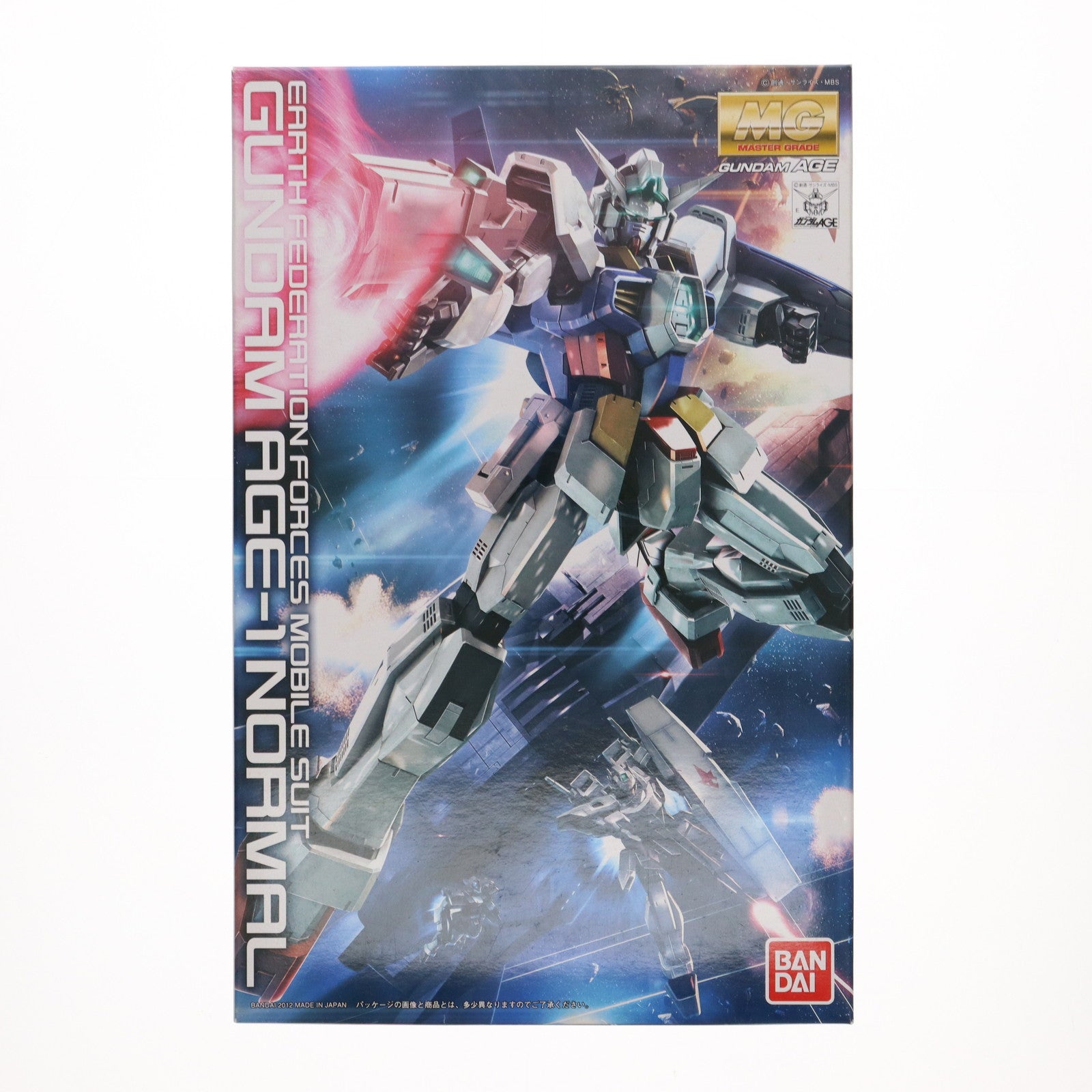 【中古即納】[PTM] MG 1/100 ガンダムAGE-1 ノーマル ガンダムAGE プラモデル(0175307) バンダイ(20171025)