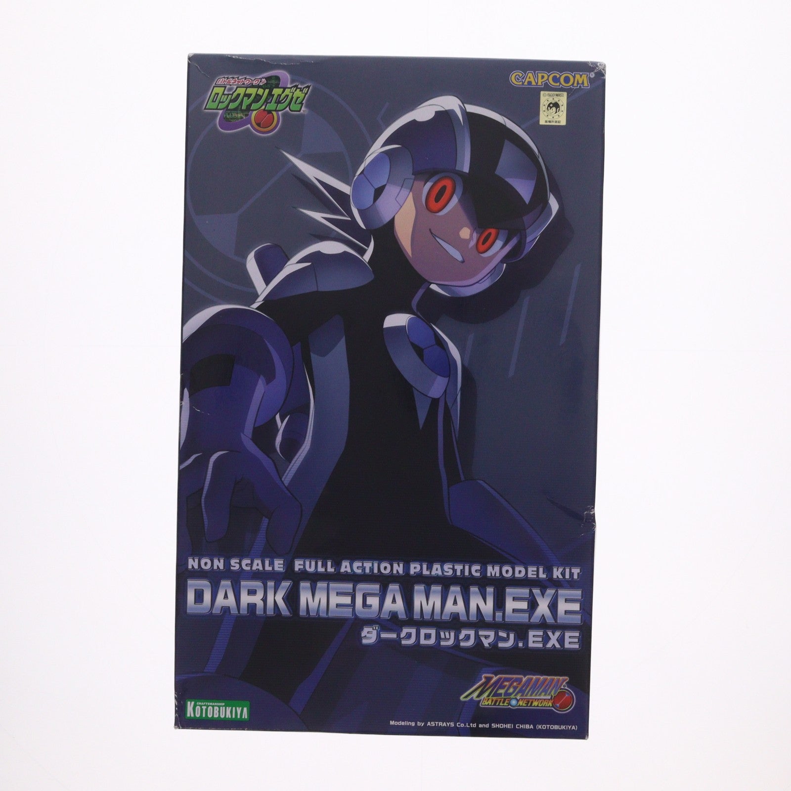 【中古即納】[PTM] ダークロックマン ロックマン エグゼ プラモデル(KP532) コトブキヤ(20221028)