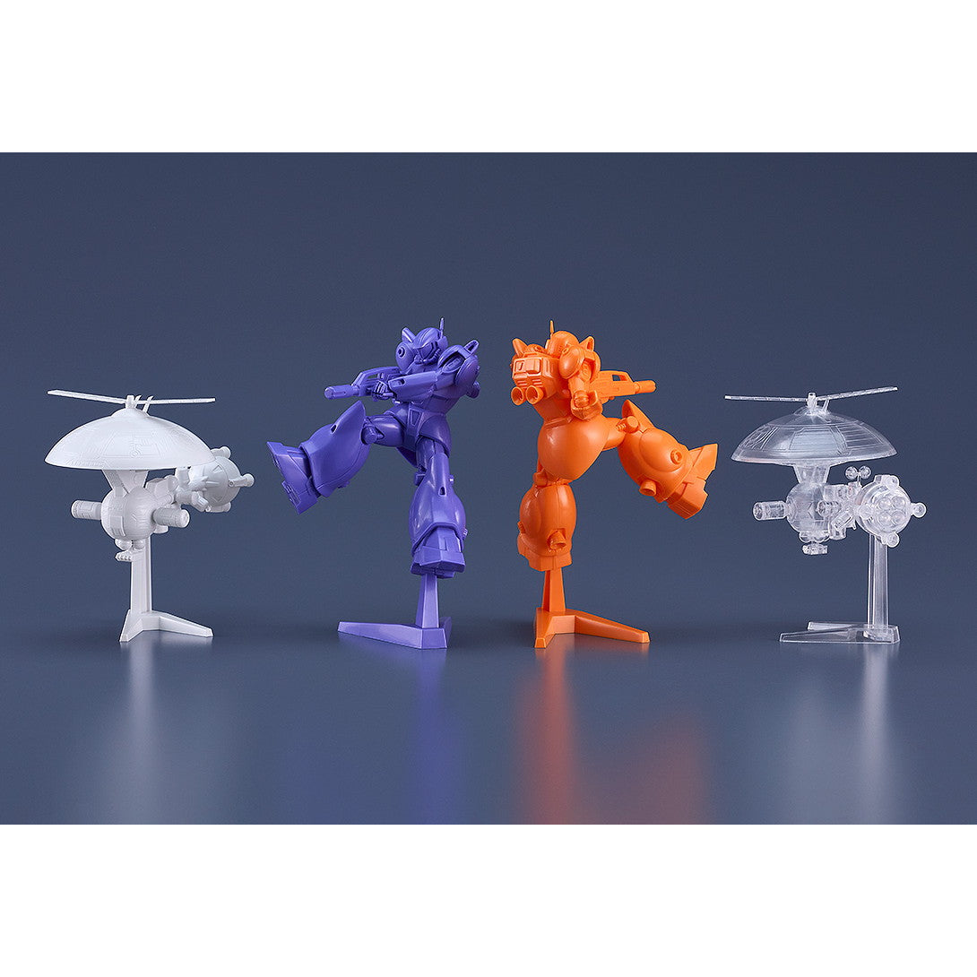 【中古即納】[PTM] PLAMAX(プラマックス) MF-84 minimum factory トゥランファム&ジェイナス号 ラウンドバーニアンカラーVer. 銀河漂流バイファム プラモデル マックスファクトリー/グッドスマイルカンパニー(20241122)