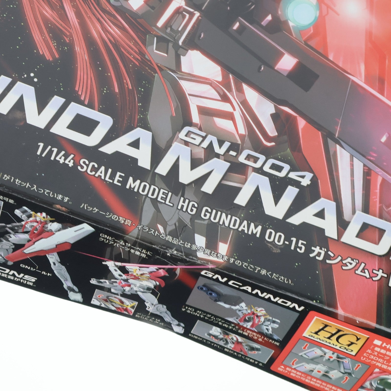 【中古即納】[PTM] HG 1/144 ガンダムナドレ 機動戦士ガンダム00(ダブルオー) プラモデル(0153262) バンダイ(20190531)