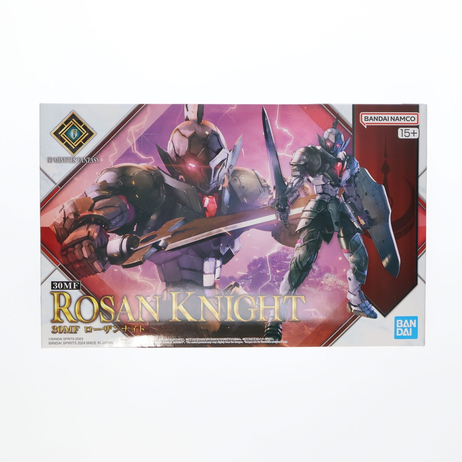 【中古即納】[PTM] (再販) 30MF ローザンナイト 30 MINUTES FANTASY(サーティミニッツファンタジー) プラモデル(5067177) バンダイスピリッツ(20250806)