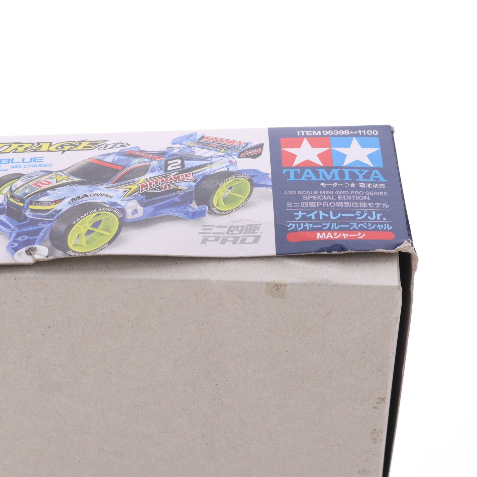 【中古即納】[PTM] ミニ四駆PROシリーズ 1/32 ナイトレージJr. クリヤーブルースペシャル 特別仕様モデル プラモデル(95398) タミヤ(20181231)