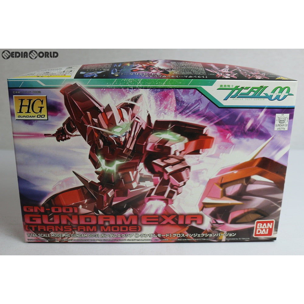 【中古即納】[PTM] HG 1/144 GN-001 ガンダムエクシア(トランザムモード) グロスインジェクションバージョン 機動戦士ガンダム00(ダブルオー) プラモデル(0157718) バンダイ(20180530)