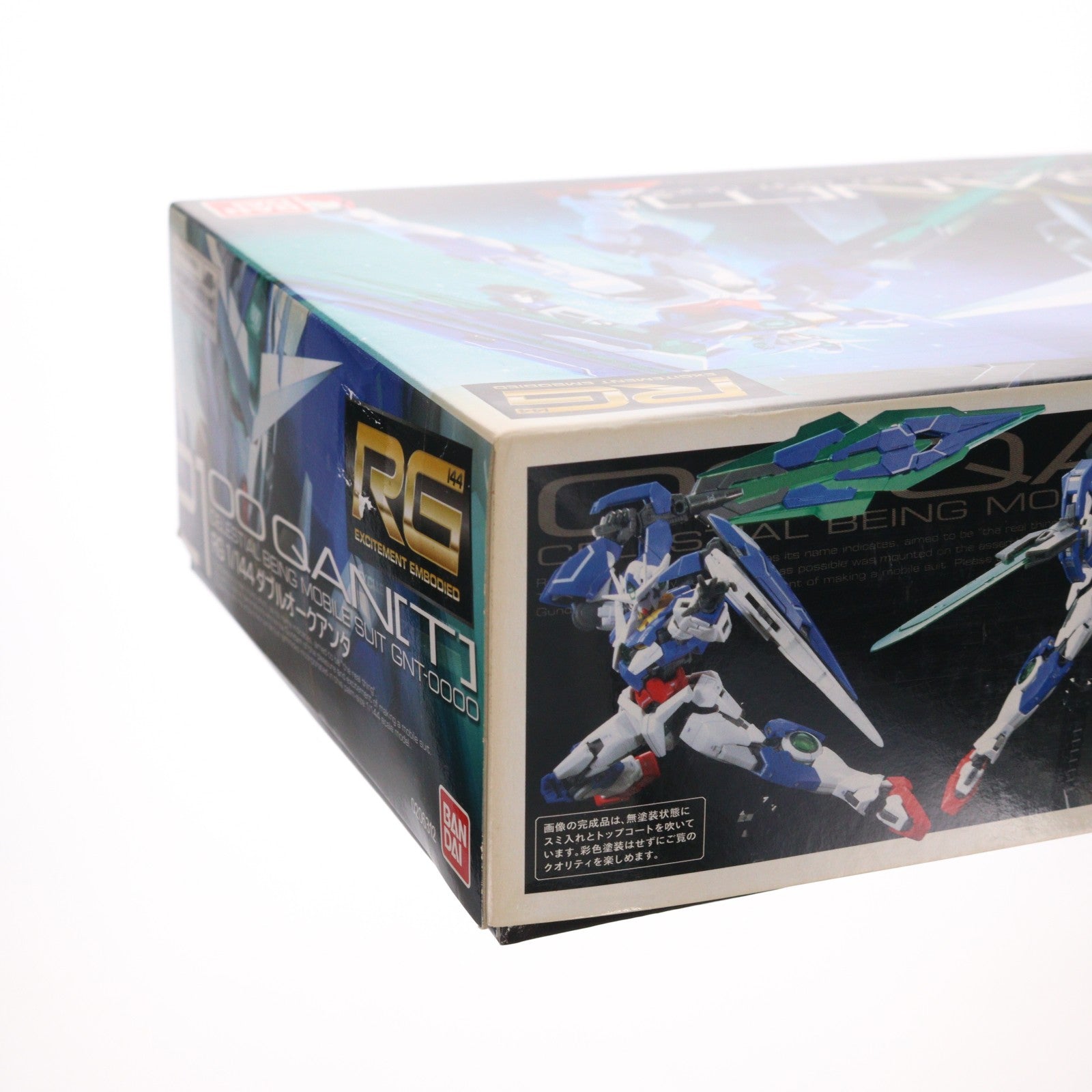 【中古即納】[PTM] RG 1/144 GNT-0000 ダブルオークアンタ 劇場版 機動戦士ガンダム00(ダブルオー) -A wakening of the Trailblazer- プラモデル(0206312) バンダイ(20160528)