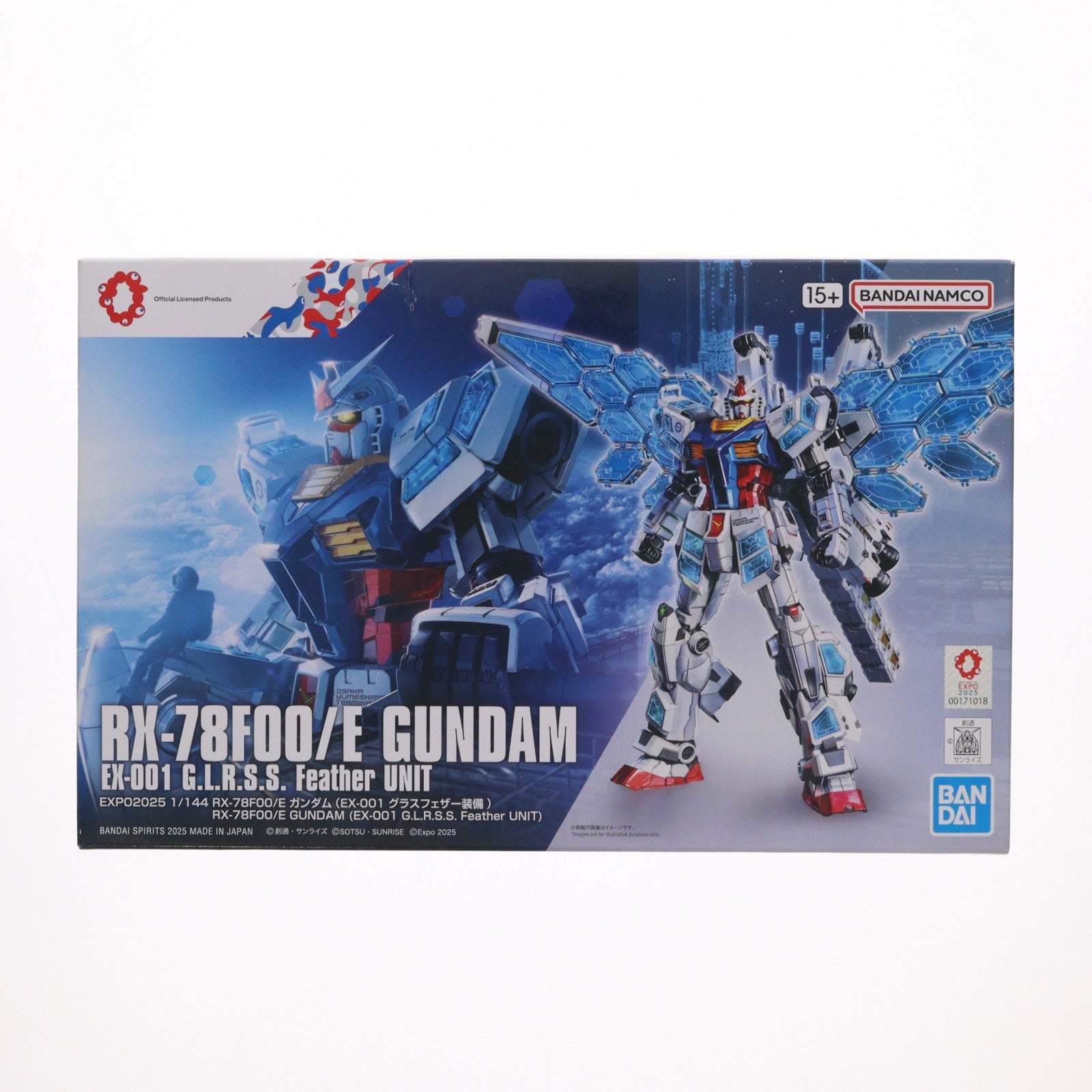 【中古即納】[PTM] (再販) 1/144 RX-78F00/E ガンダム(EX-001 グラスフェザー装備) GUNDAM NEXT FUTURE PAVILION プラモデル(5068555) バンダイスピリッツ(20250830)