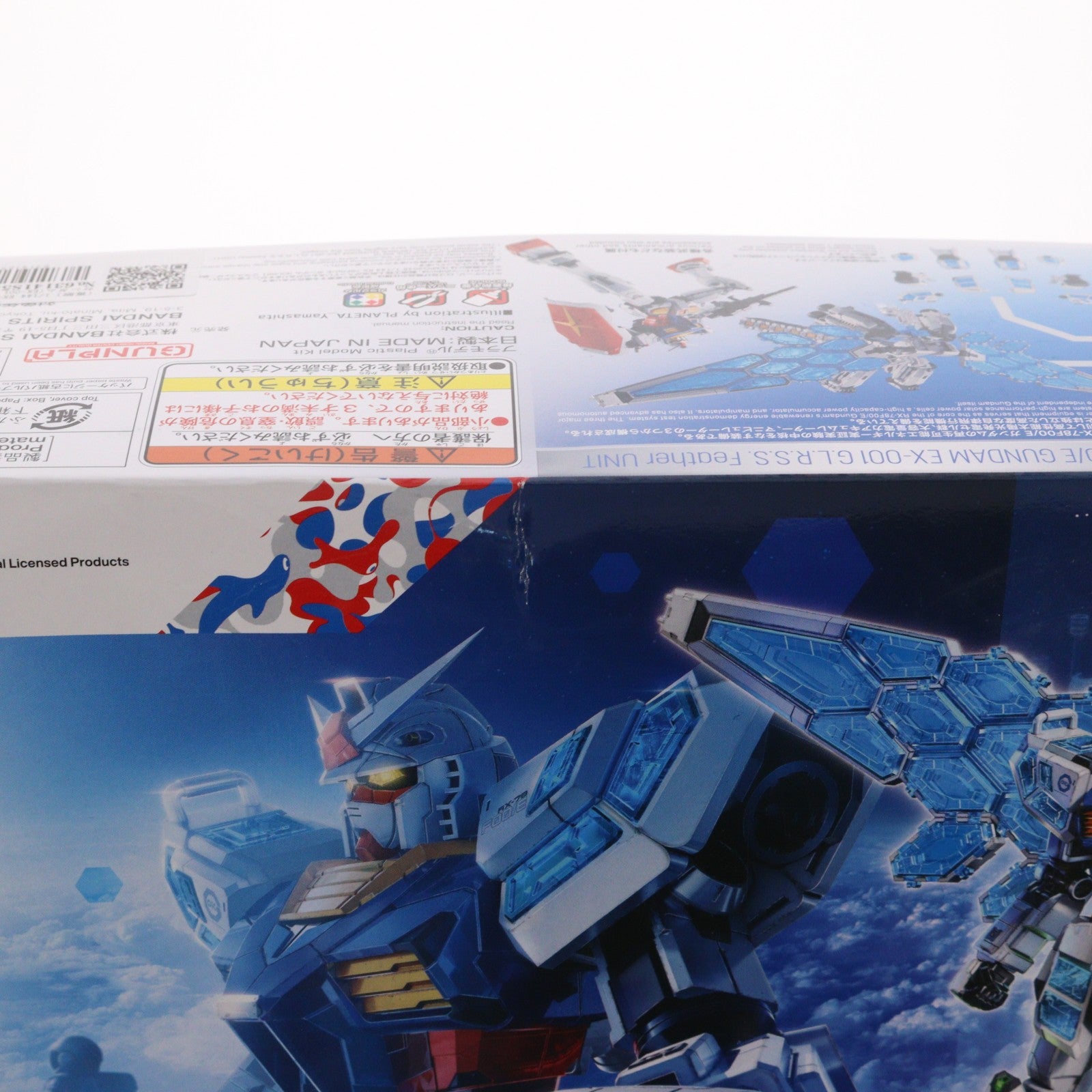 【中古即納】[PTM] (再販) 1/144 RX-78F00/E ガンダム(EX-001 グラスフェザー装備) GUNDAM NEXT FUTURE PAVILION プラモデル(5068555) バンダイスピリッツ(20250830)