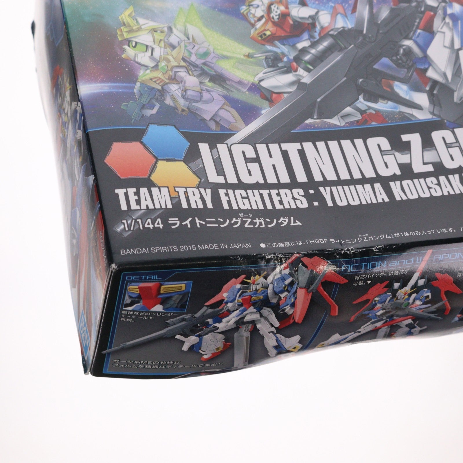 【中古即納】[PTM] (再販) HGBF 1/144 ライトニングZガンダム ガンダムビルドファイターズトライ プラモデル バンダイスピリッツ(20250430)