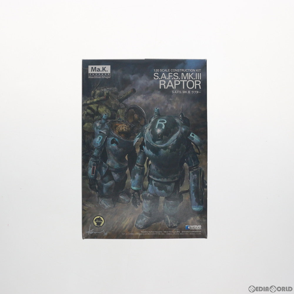 【中古即納】[PTM] 1/20 S.A.F.S.ラプター マシーネンクリーガー プラモデル(MK-12) ウェーブ(WAVE)(20120320)