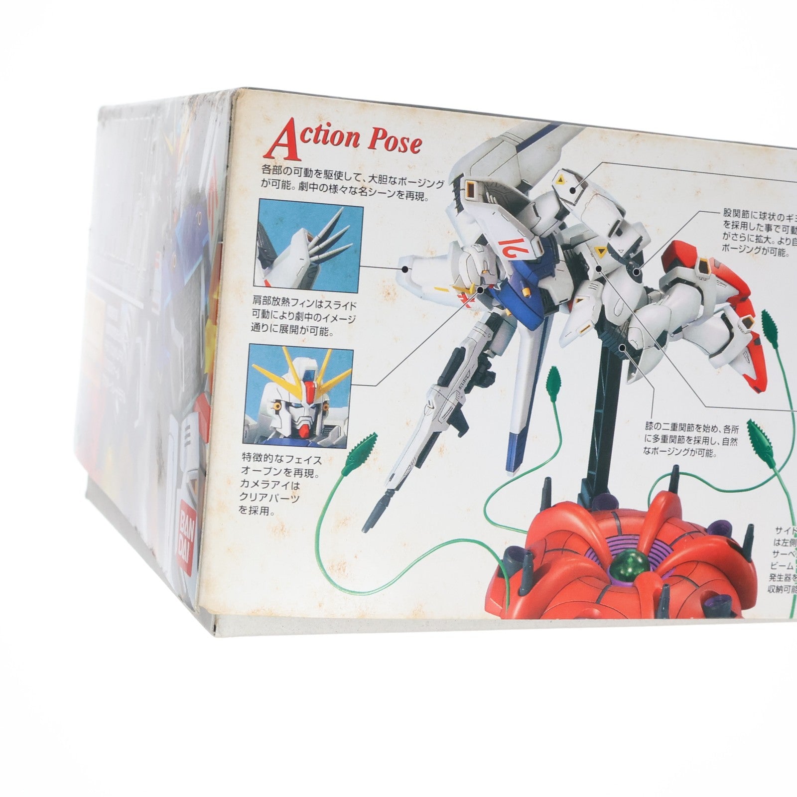 【中古即納】[PTM] MG 1/100 F91 ガンダムF91 機動戦士ガンダムF91 プラモデル(0145070) バンダイ(20131025)