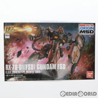 【中古即納】[PTM] HG 1/144 RX-78-01[FSD] ガンダムFSD 機動戦士ガンダム THE ORIGIN MSD ククルス・ドアンの島 プラモデル バンダイ(20180407)