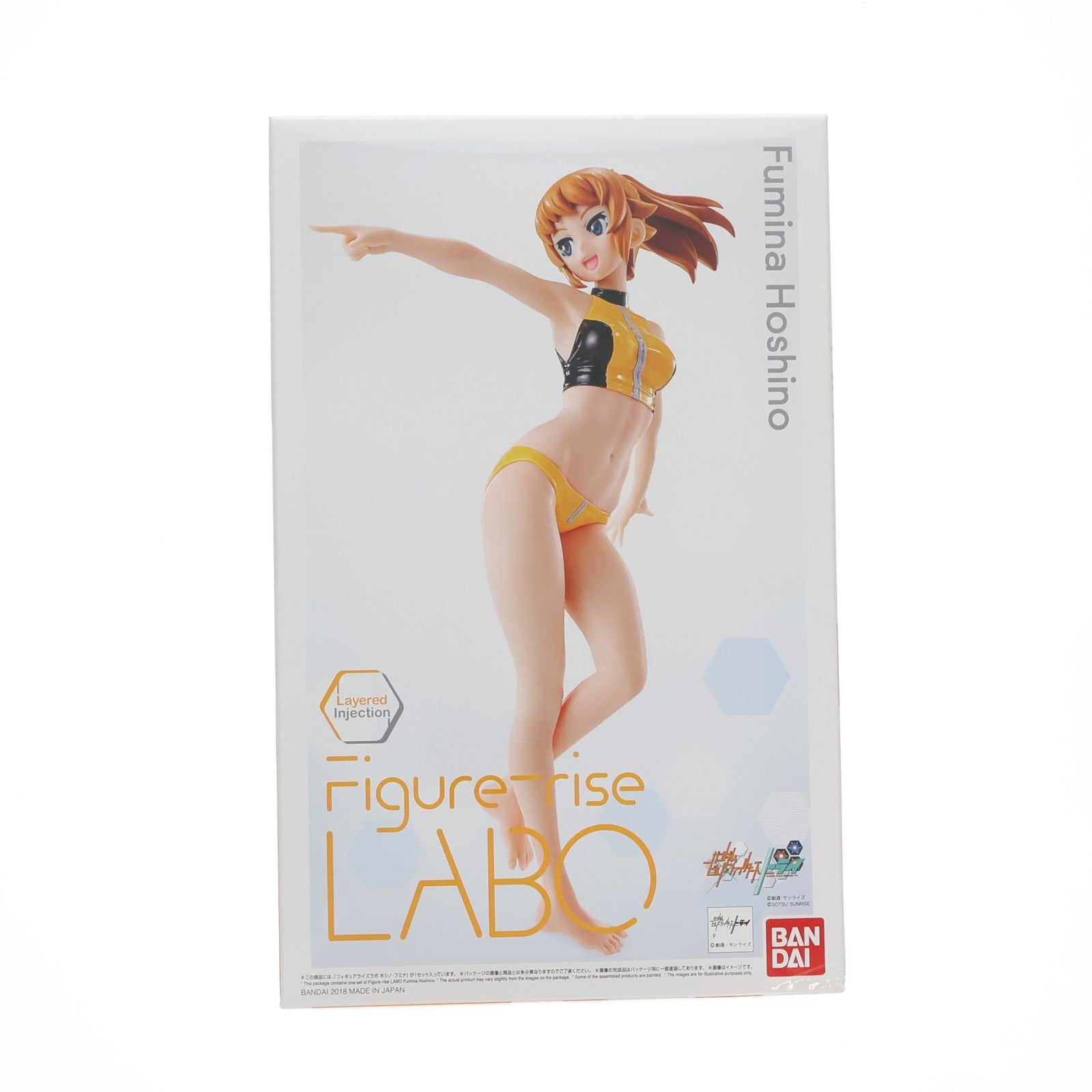 【中古即納】[PTM] Figure-rise LABO(フィギュアライズラボ) ホシノ・フミナ ガンダムビルドファイターズトライ プラモデル バンダイ(20180609)