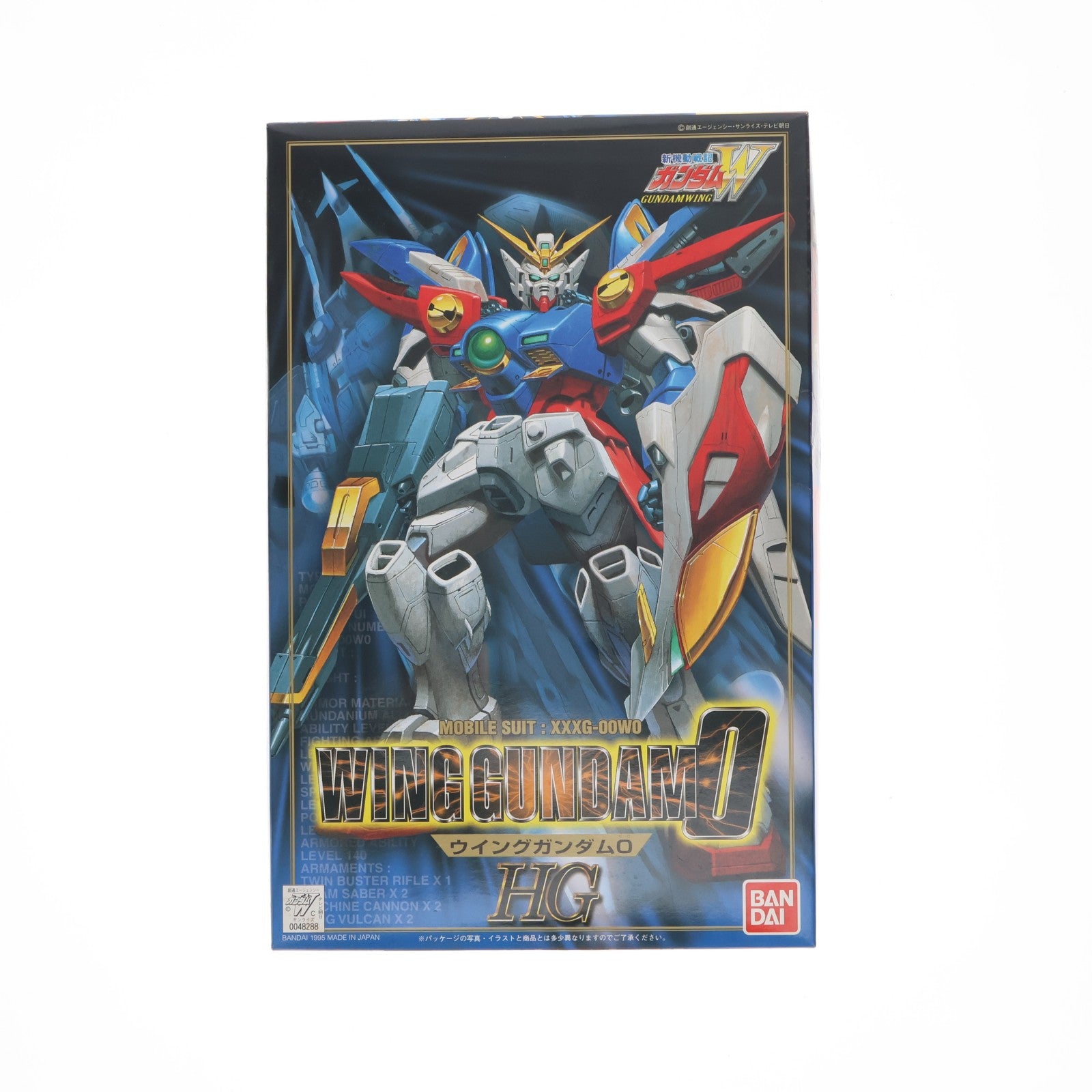 【中古即納】[PTM] HG 1/100 XXXG-00W0 ウイングガンダム0(ゼロ) 新機動戦記ガンダムW(ウイング) プラモデル バンダイ(20180529)