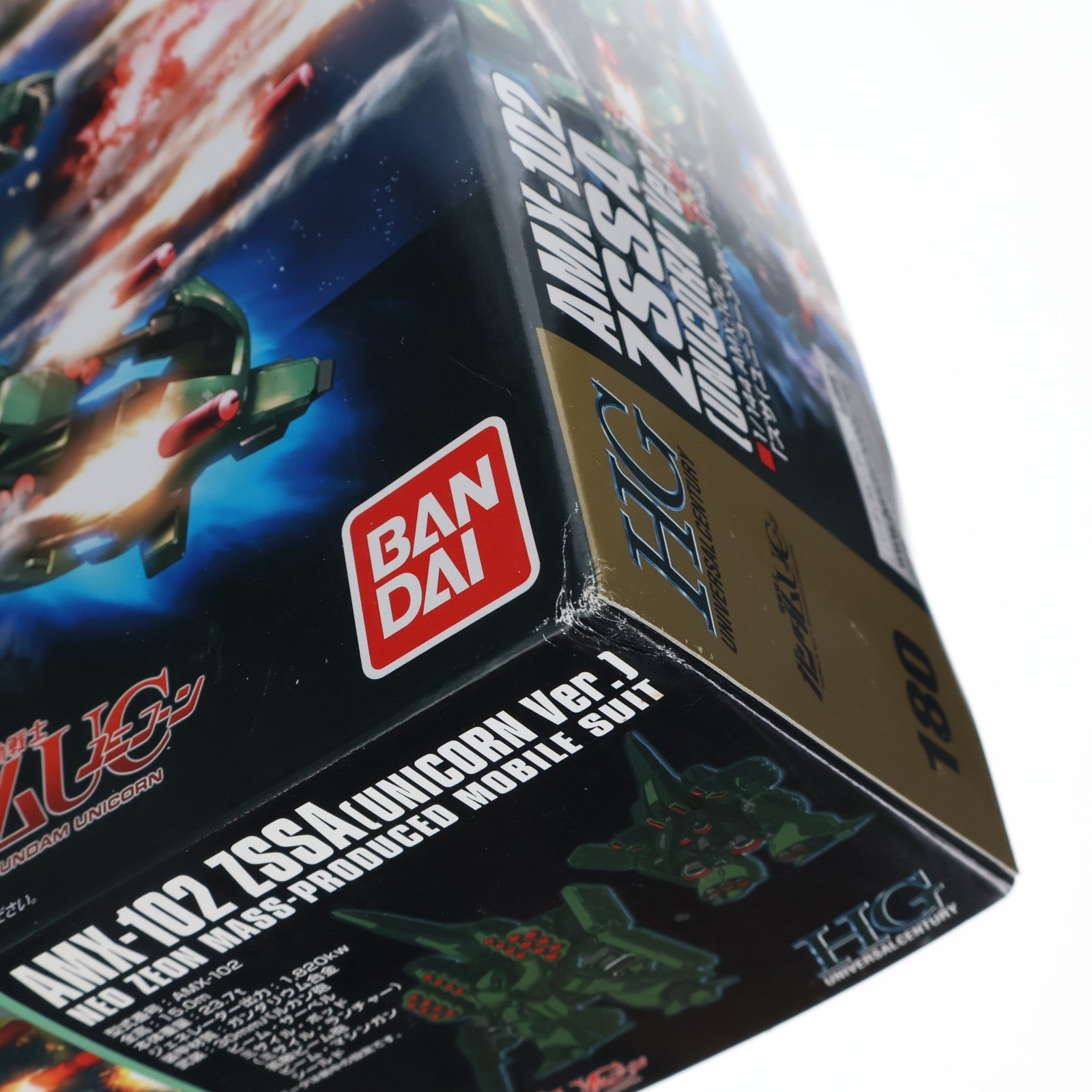 【中古即納】[PTM] HGUC 1/144 AMX-102 ズサ(ユニコーンVer.) 機動戦士ガンダムUC プラモデル(0190135) バンダイ(20140621)