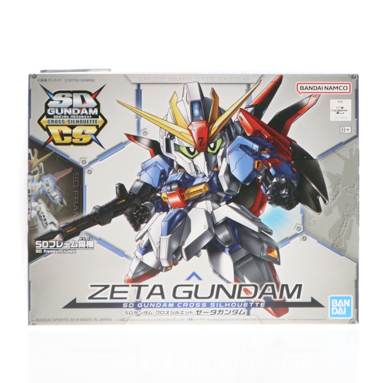 【中古即納】[PTM] (再販) SDガンダム クロスシルエット MSZ-006 ゼータガンダム 機動戦士Zガンダム プラモデル(5059572) バンダイスピリッツ(20240930)