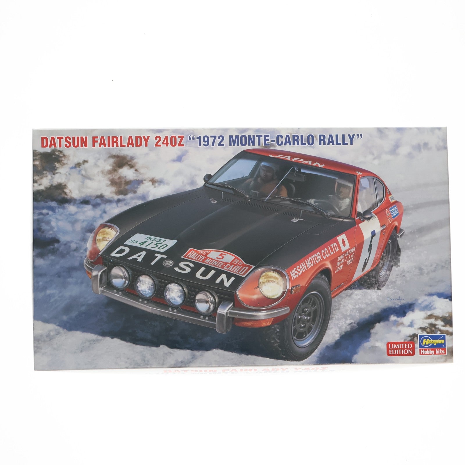 【中古即納】[PTM] 1/24 ダットサン フェアレディ 240Z 『1972 モンテカルロ ラリー』 プラモデル(20374) ハセガワ(20200903)