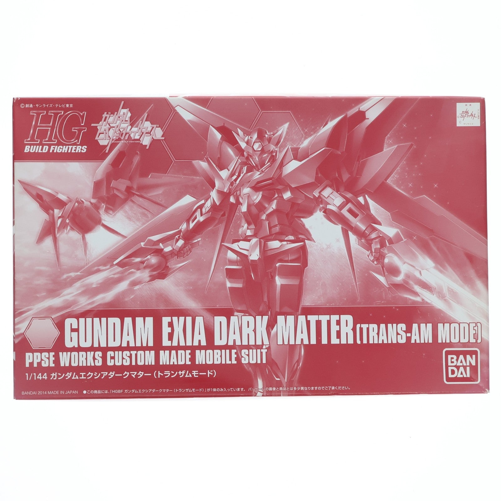 【中古即納】[PTM] キャラホビ2014 C3×HOBBY限定 HGBF 1/144 PPGN-001 ガンダムエクシアダークマター トランザムモード ガンダムビルドファイターズ プラモデル(0193260) バンダイ(20140823)