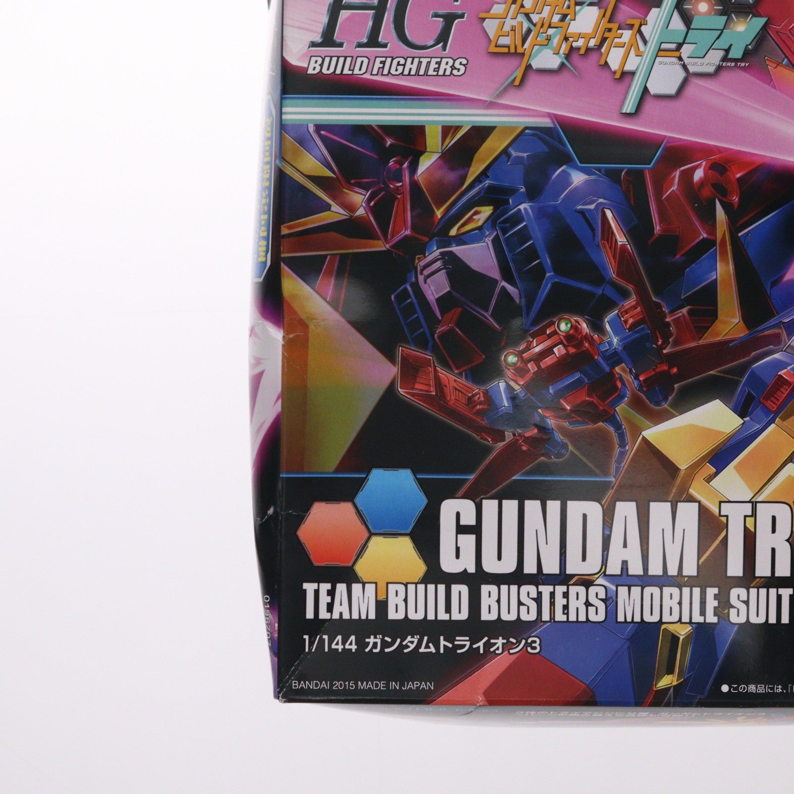 【中古即納】[PTM] HGBF 1/144 ガンダムトライオン3 ガンダムビルドファイターズトライ プラモデル(0196707) バンダイ(20180926)