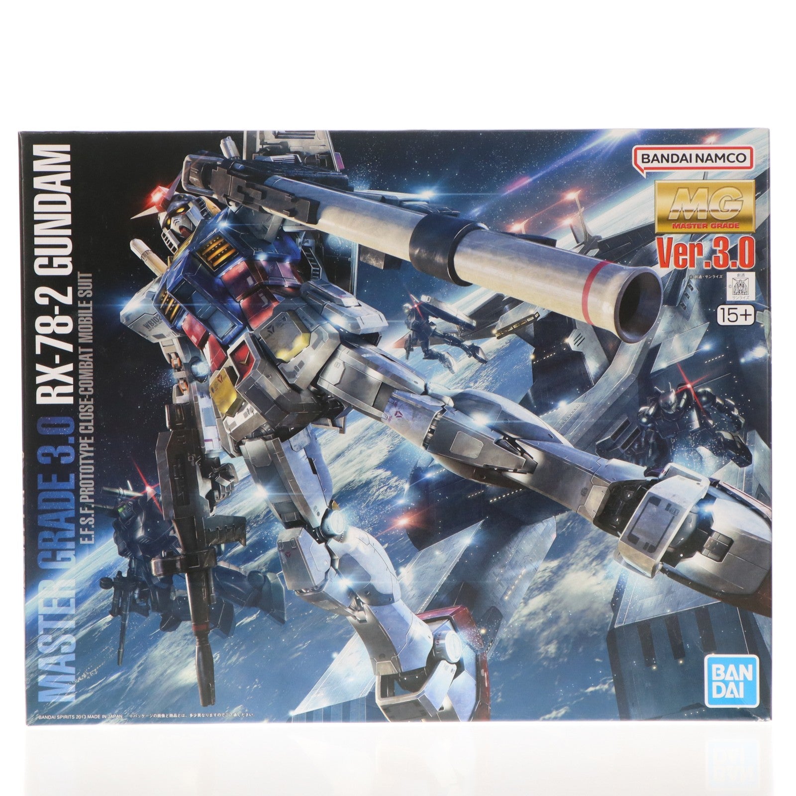 【中古即納】[PTM] MG 1/100 RX-78-2 ガンダム Ver.3.0 機動戦士ガンダム プラモデル(5061610) バンダイスピリッツ(20210327)
