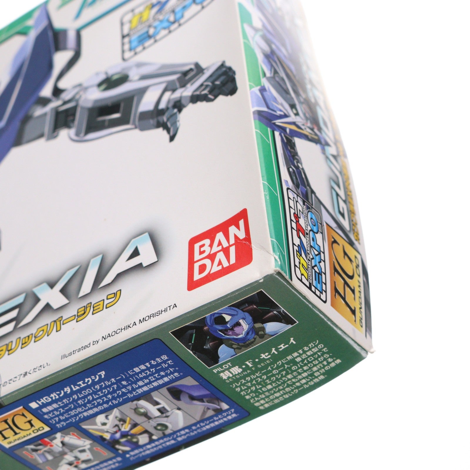 【中古即納】[PTM] ガンダムEXPO限定 HG 1/144 GN-001 ガンダムエクシア メタリックVer. 機動戦士ガンダム00(ダブルオー) プラモデル バンダイ(20090831)