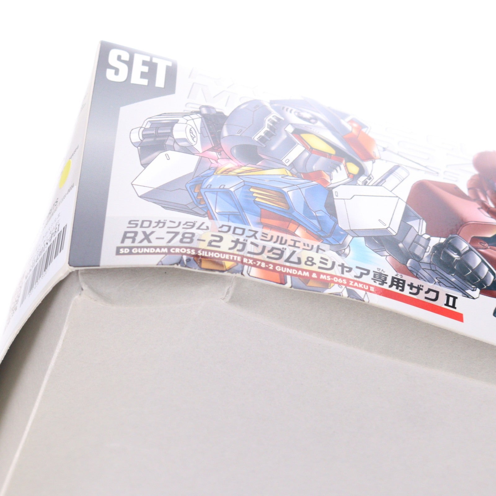 【中古即納】[PTM] SDガンダム クロスシルエット RX-78-2 ガンダム&シャア専用ザクII 機動戦士ガンダム プラモデル(5060276) バンダイスピリッツ(20200711)