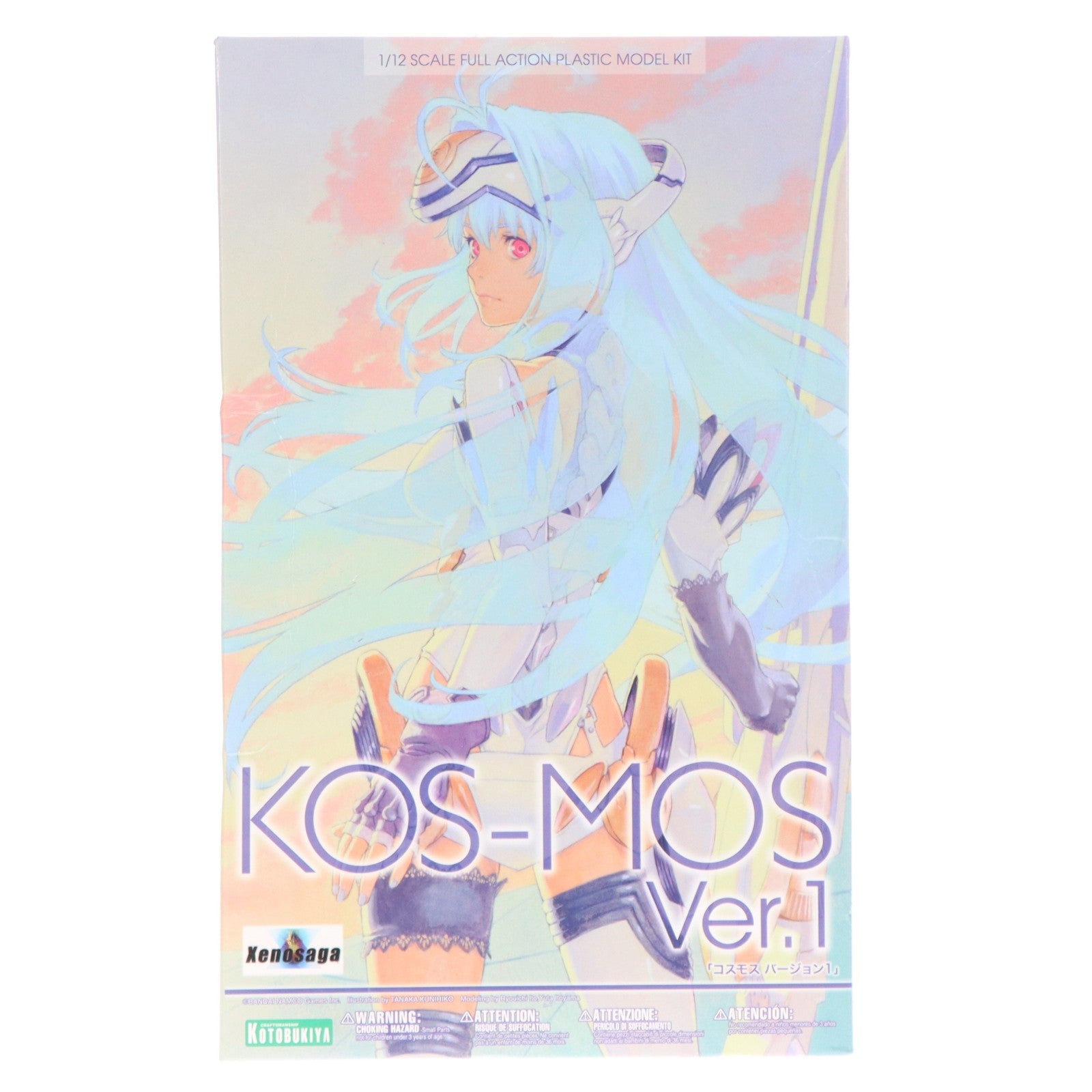【中古即納】[PTM] KOS-MOS(コスモス) Ver.1 ゼノサーガI 1/12 プラモデル(KP277) コトブキヤ(20140827)