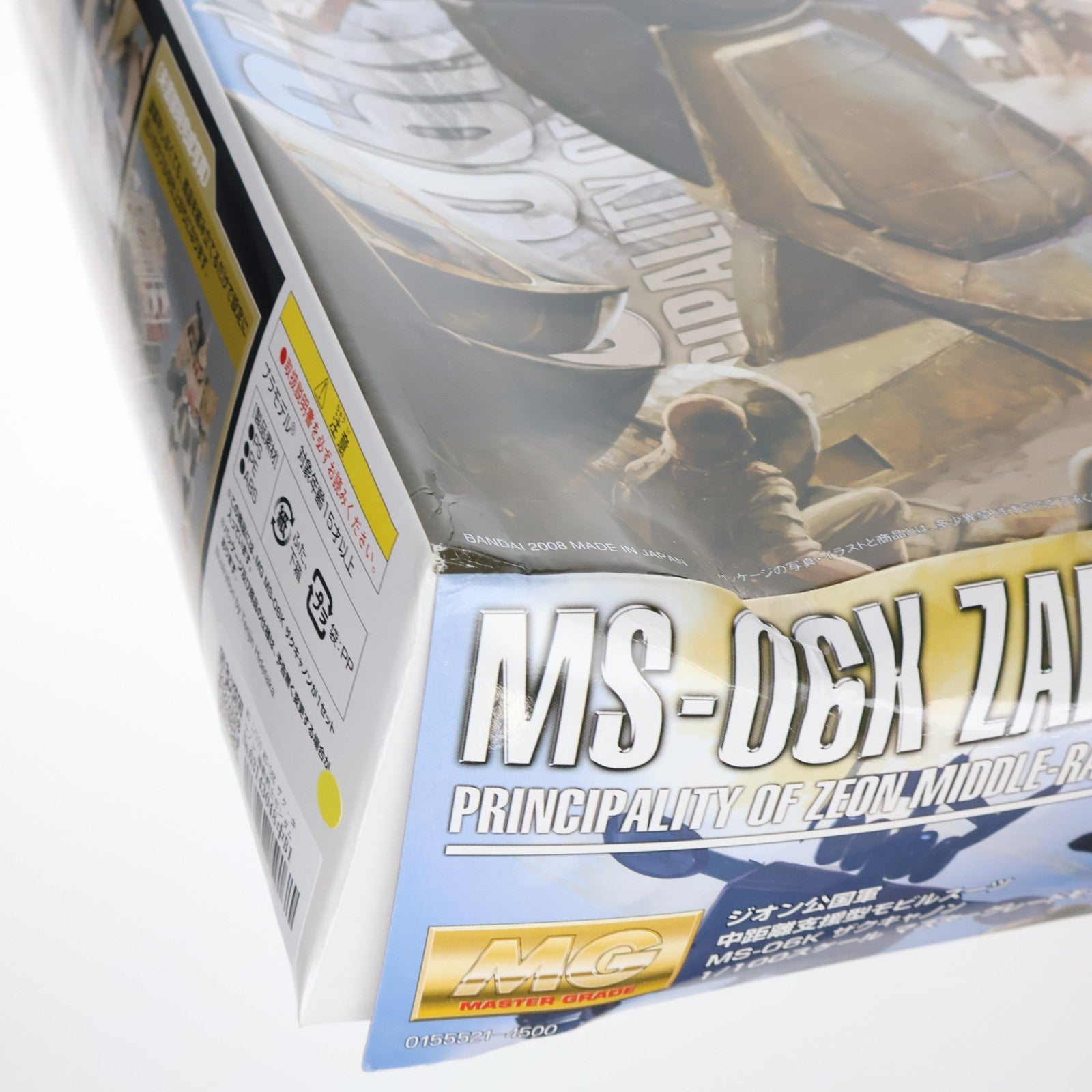【中古即納】[PTM] MG 1/100 MS-06K ザク・キャノン 機動戦士ガンダム MSV プラモデル バンダイ(20170722)